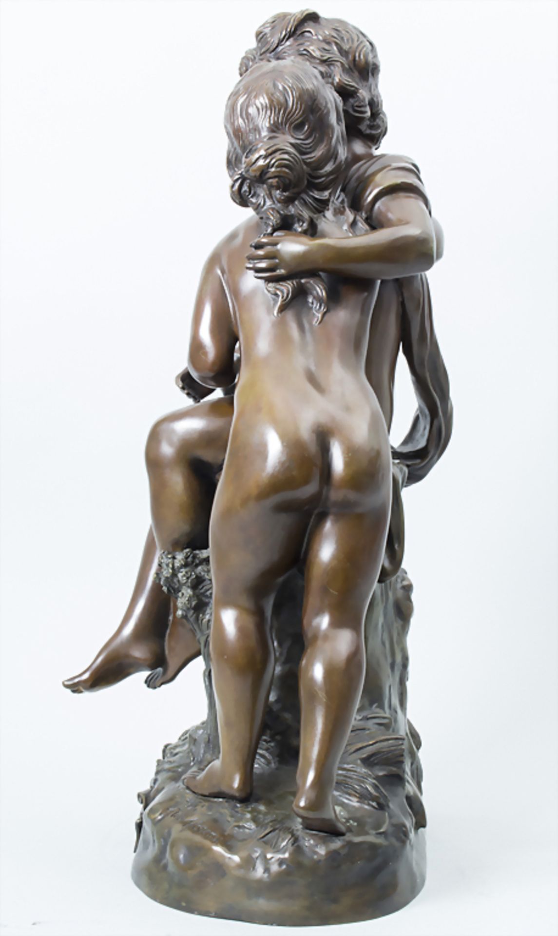 Hippolyte François MOREAU (1832-1927), Une secret (Das Geheimnis)Material: Bronze, pa - Image 2 of 8
