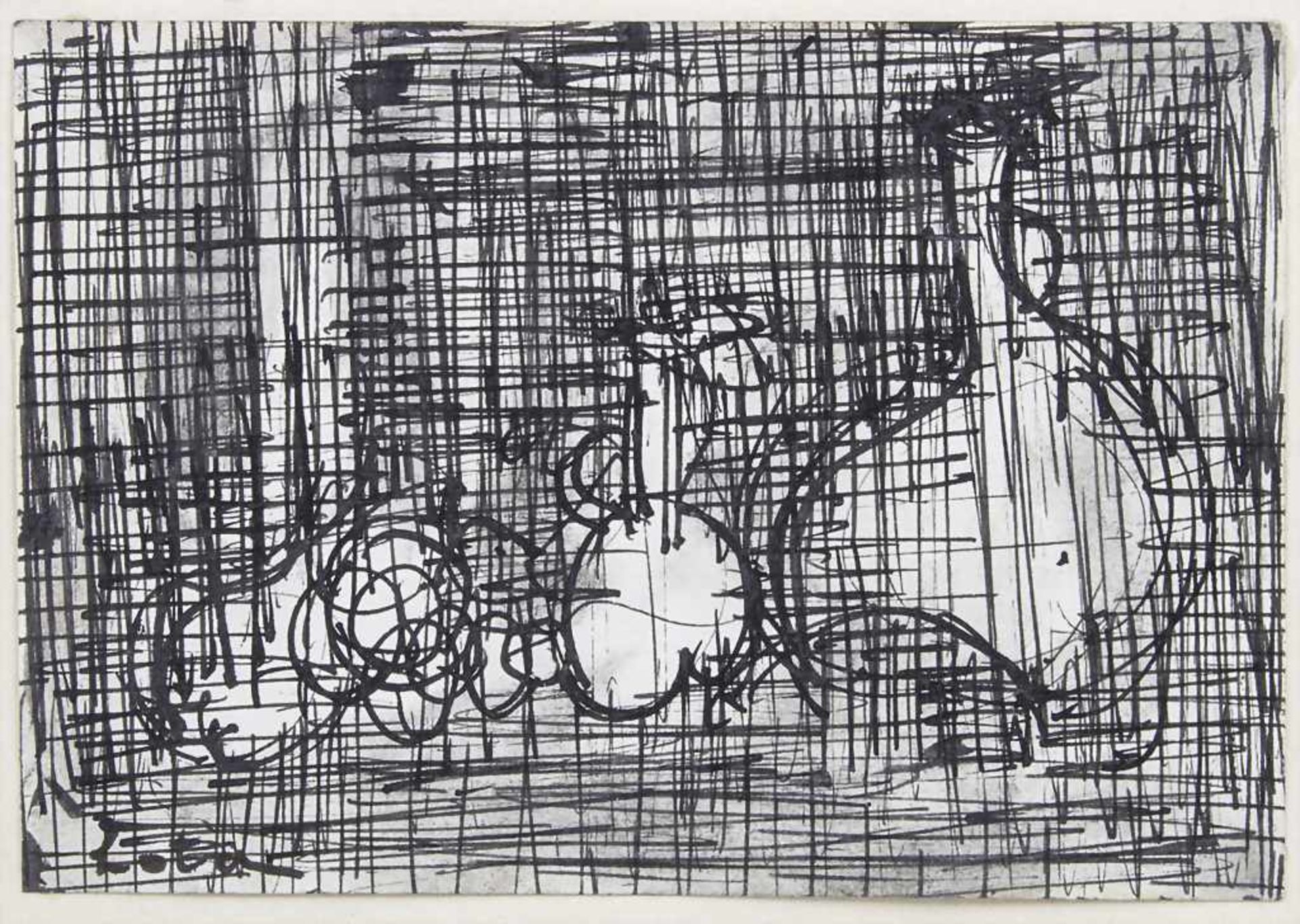 Yona Lotan (*1926), 4 Zeichnungen / A set of 4 drawingsTechnik: Tusche auf Papier (3x - Bild 6 aus 6