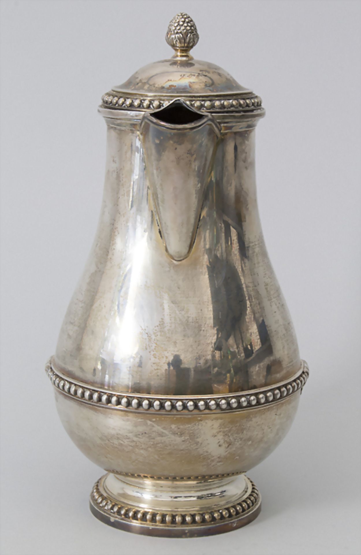 Kaffeekanne / A silver coffee pot, Ernest Prost, Paris, um 1920Material: Silber 950/00 - Image 2 of 9