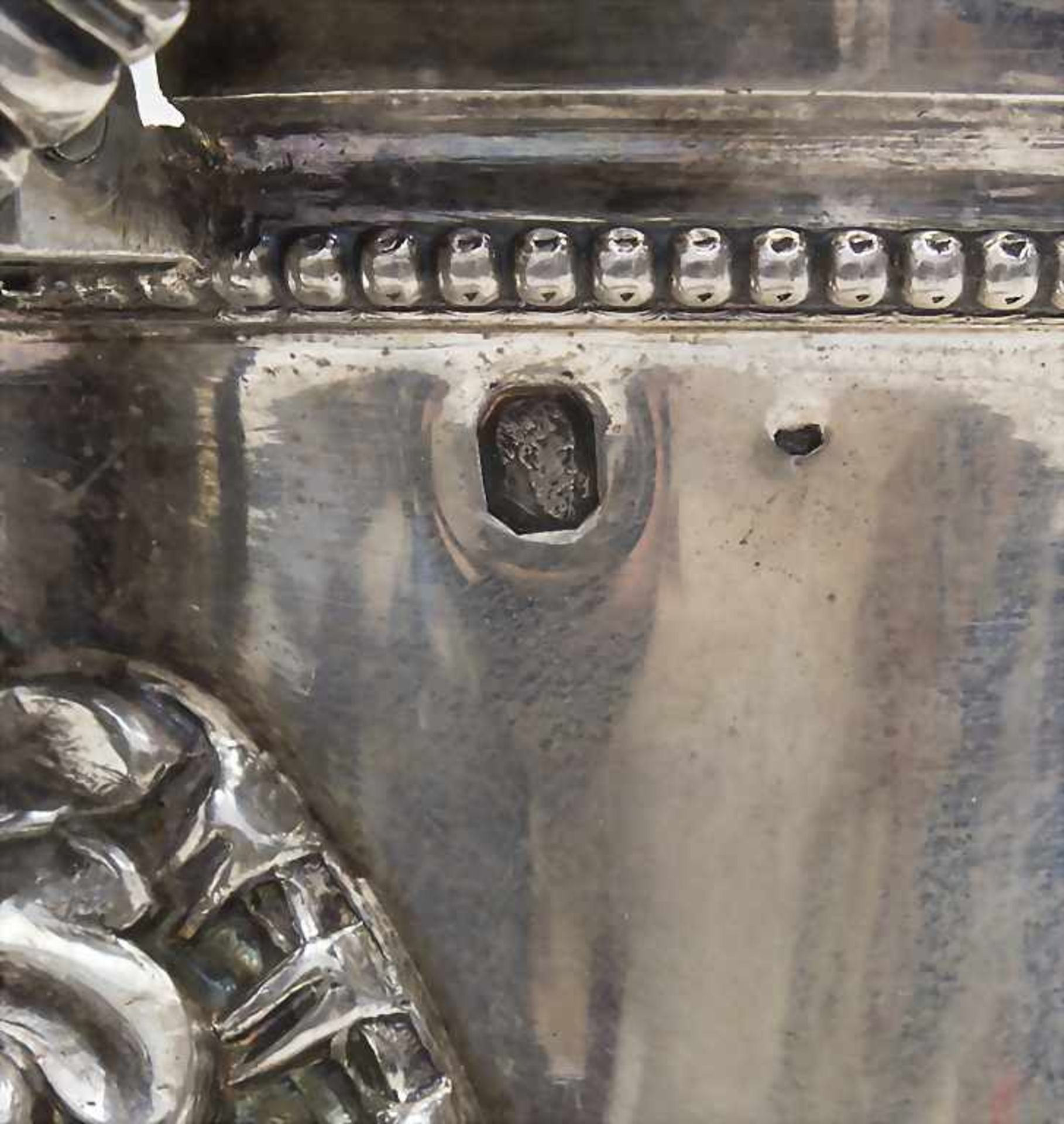 Teekanne / A silver tea pot, Paris, 1819-1839Material: Silber 9050Punzierung: Veil - Image 4 of 5