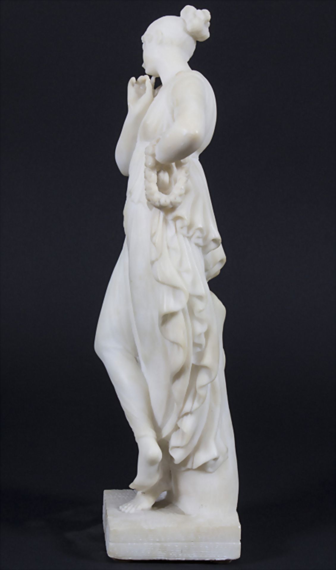 Alabaster Figur / An alabaster sculpture, Italien, um 1900Material: Alabaster,Höh - Bild 7 aus 11