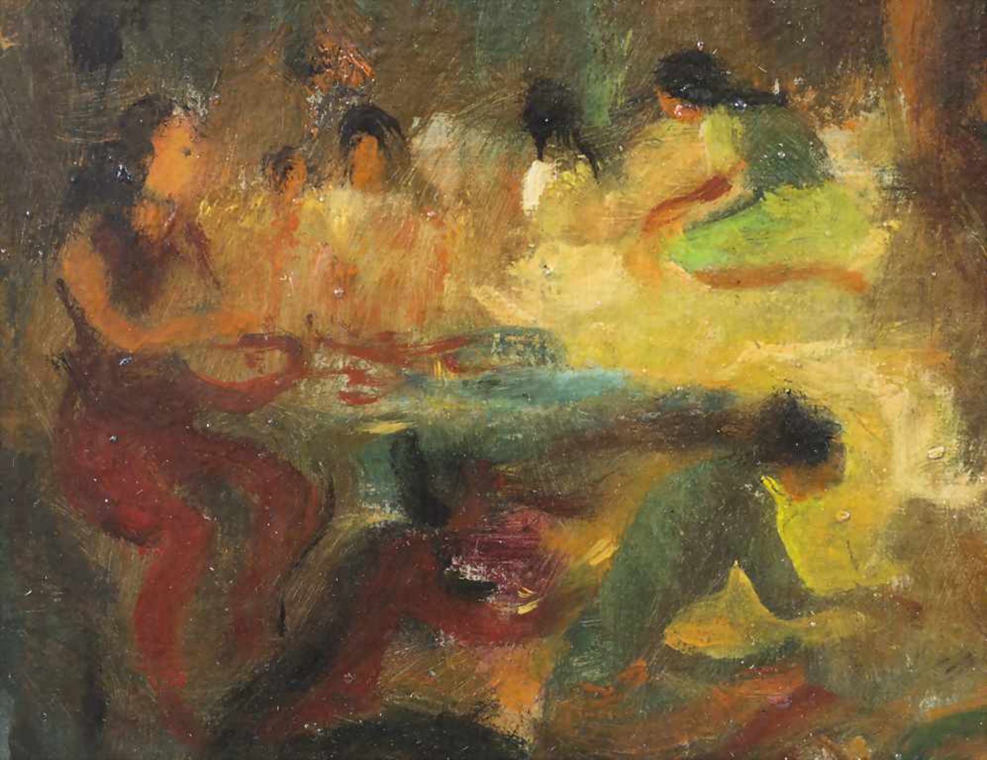 Hendra Gunawan (1918-1983), 'Balinesische Frauen' / 'Balinese women'Technik: Öl auf L - Image 6 of 6