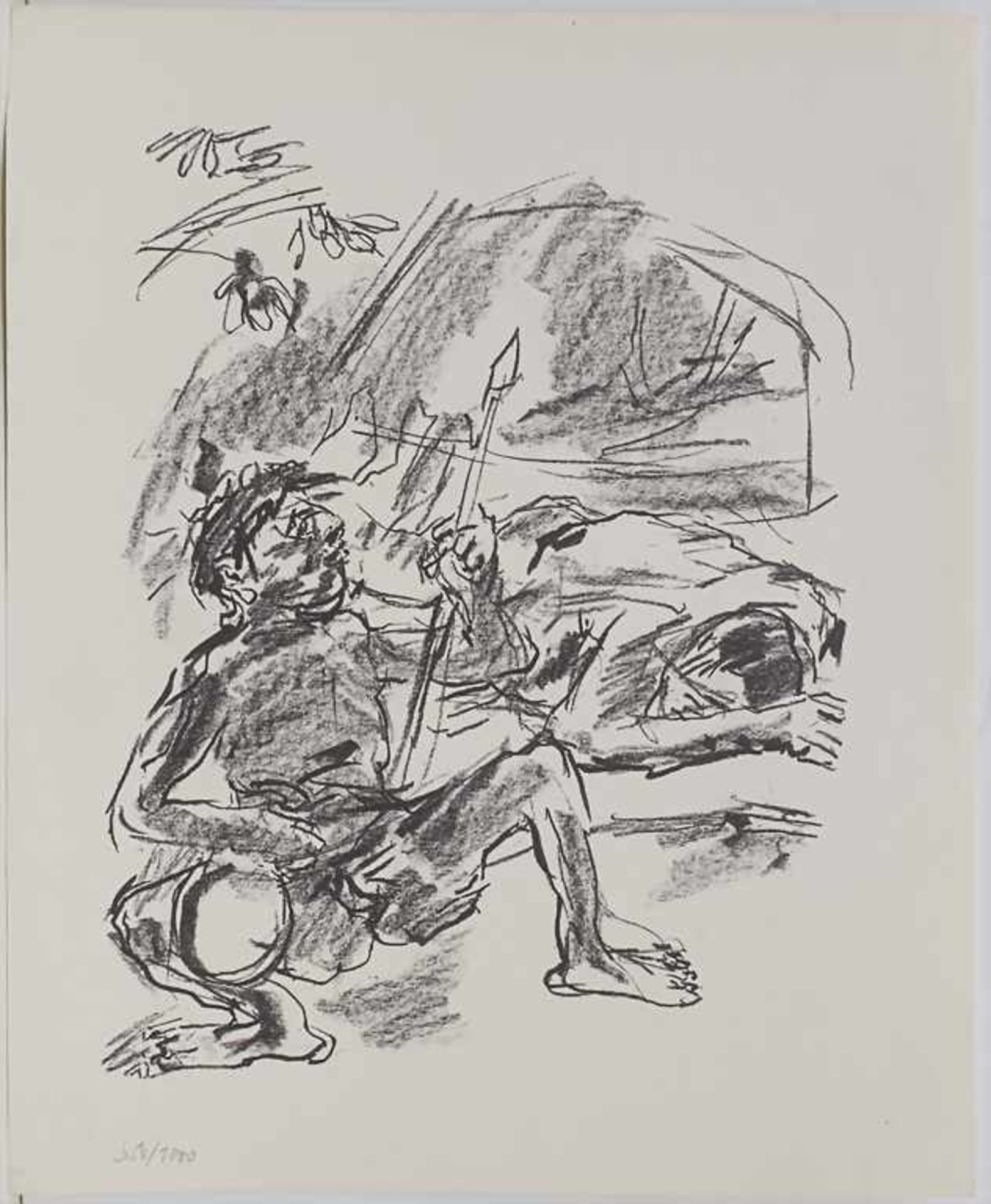 Oskar Kokoschka (1886-1980), 5 Lithografien aus 'Saul und David' / 5 lithographs from 'Saul and - Image 8 of 8