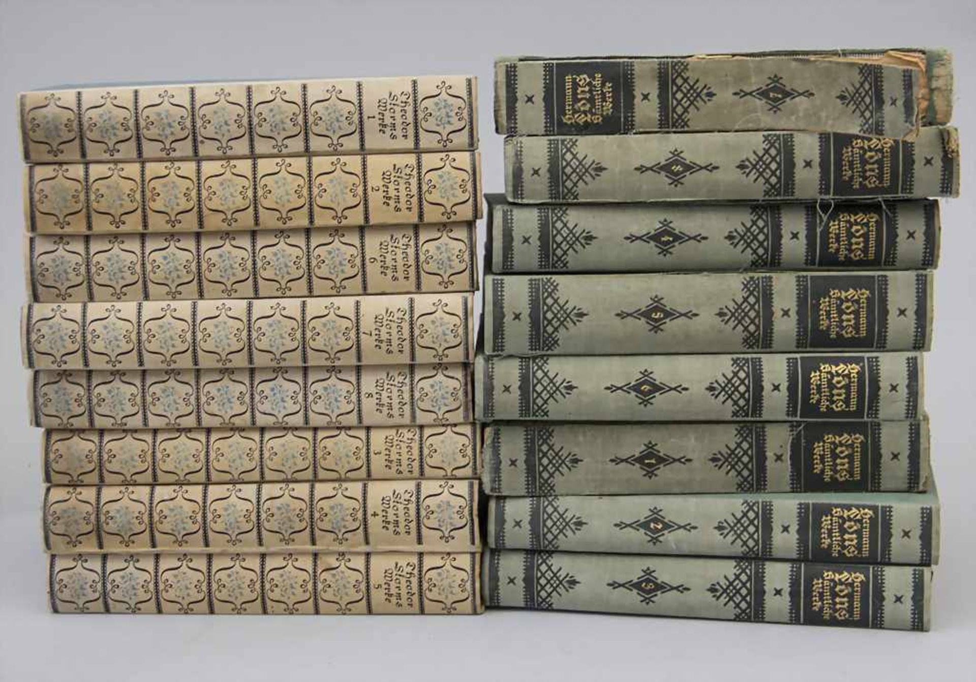 Konvolut 16 antiquarische Bücher / A set of 16 antiquarian booksBuchtitel: Theodo