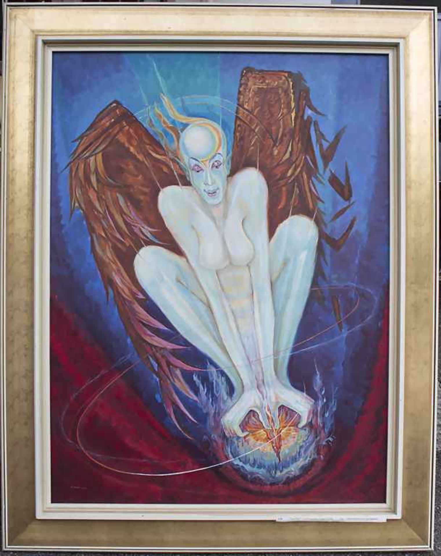 Hardy Schneider-Sato (1919-2002), 'Stürzender Engel (Luzifer)' / 'Falling Angel (Lucifer)'< - Bild 2 aus 6