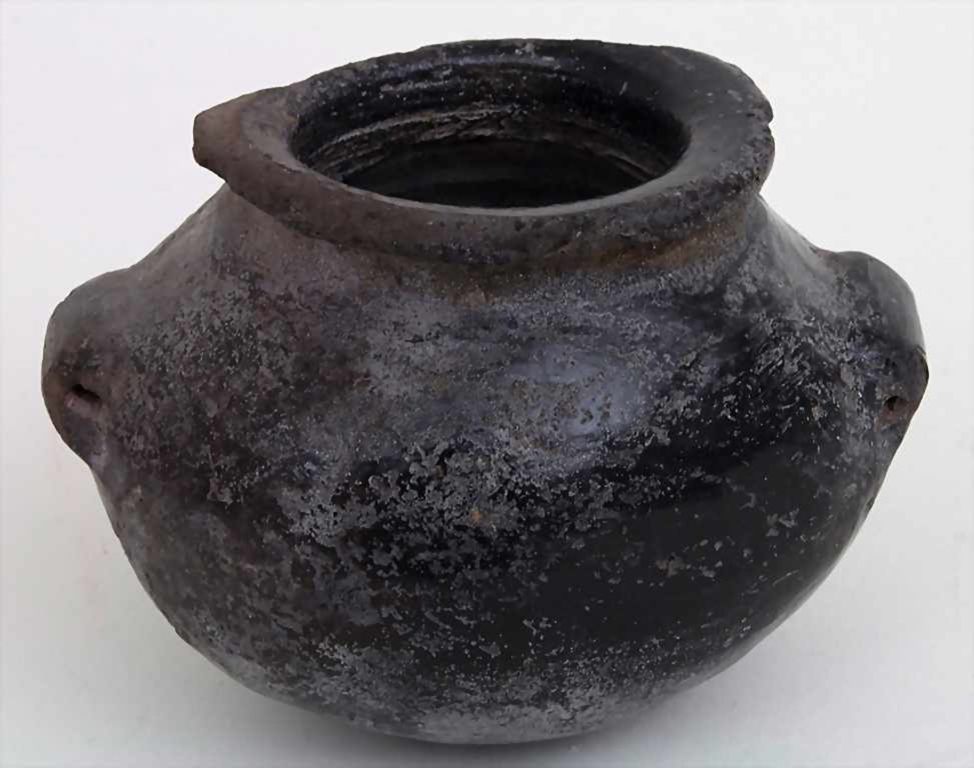 Kleines antikes Gefäß / A small antique vesselMaterial: wohl Presigillata,Maße: - Image 2 of 3
