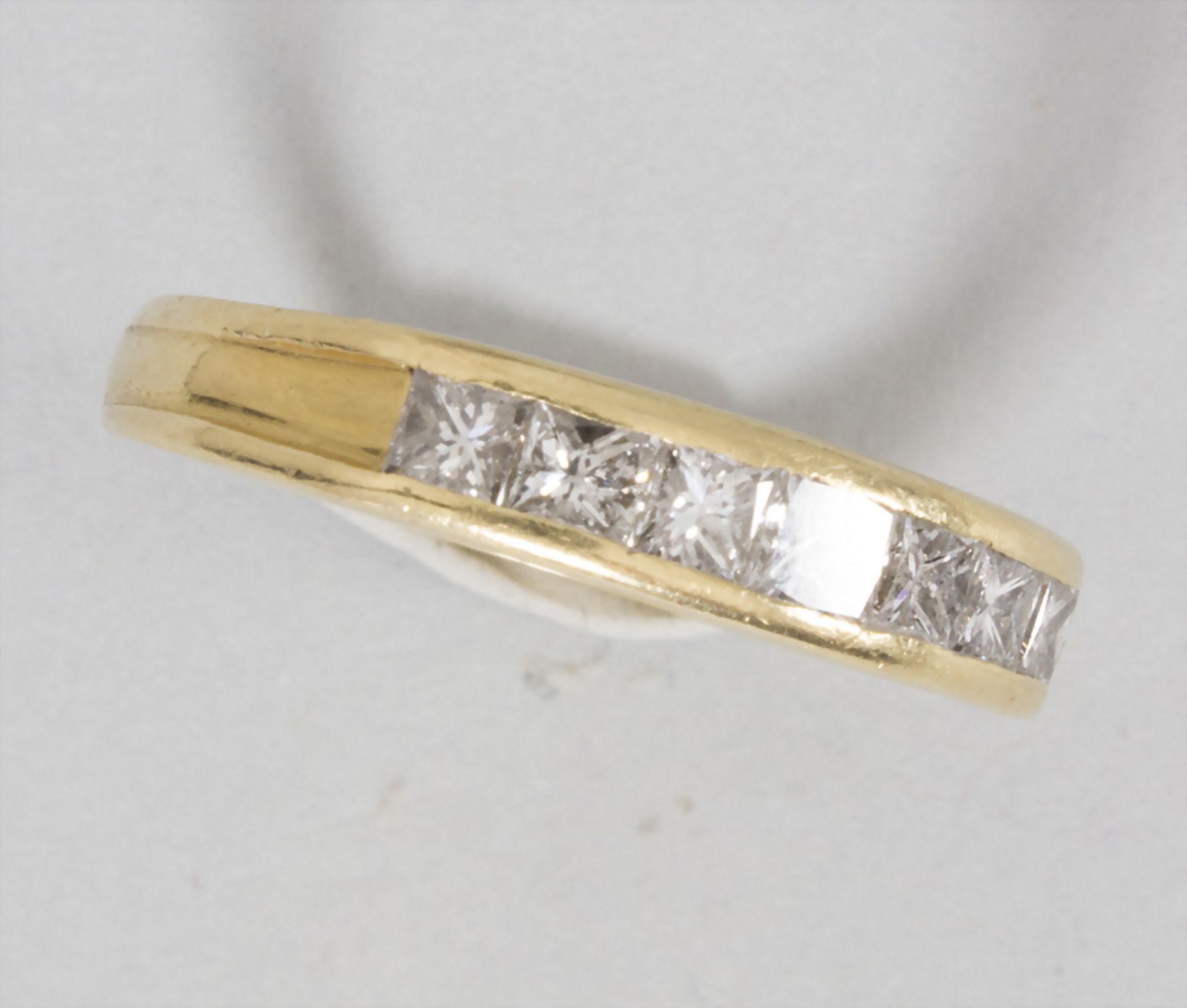 Damenring mit Diamanten / A ladies ring with diamondsMaterial: Gelbgold Au 750/000, 7 - Image 3 of 4