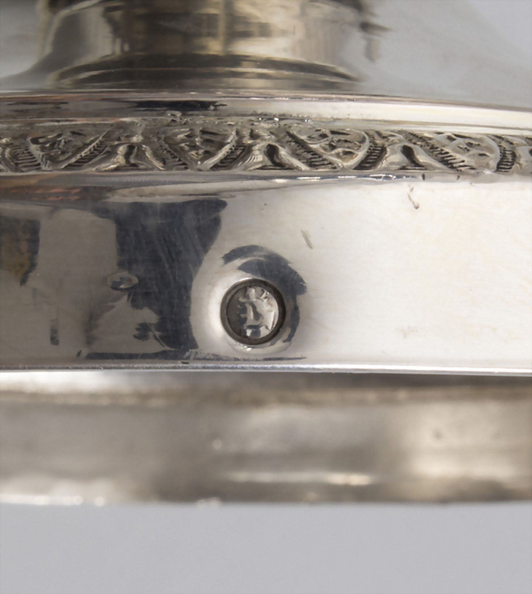 Empire Schenkkrug / An Empire silver jug, Niederlande / Netherlands, um 1800Material: - Image 3 of 17