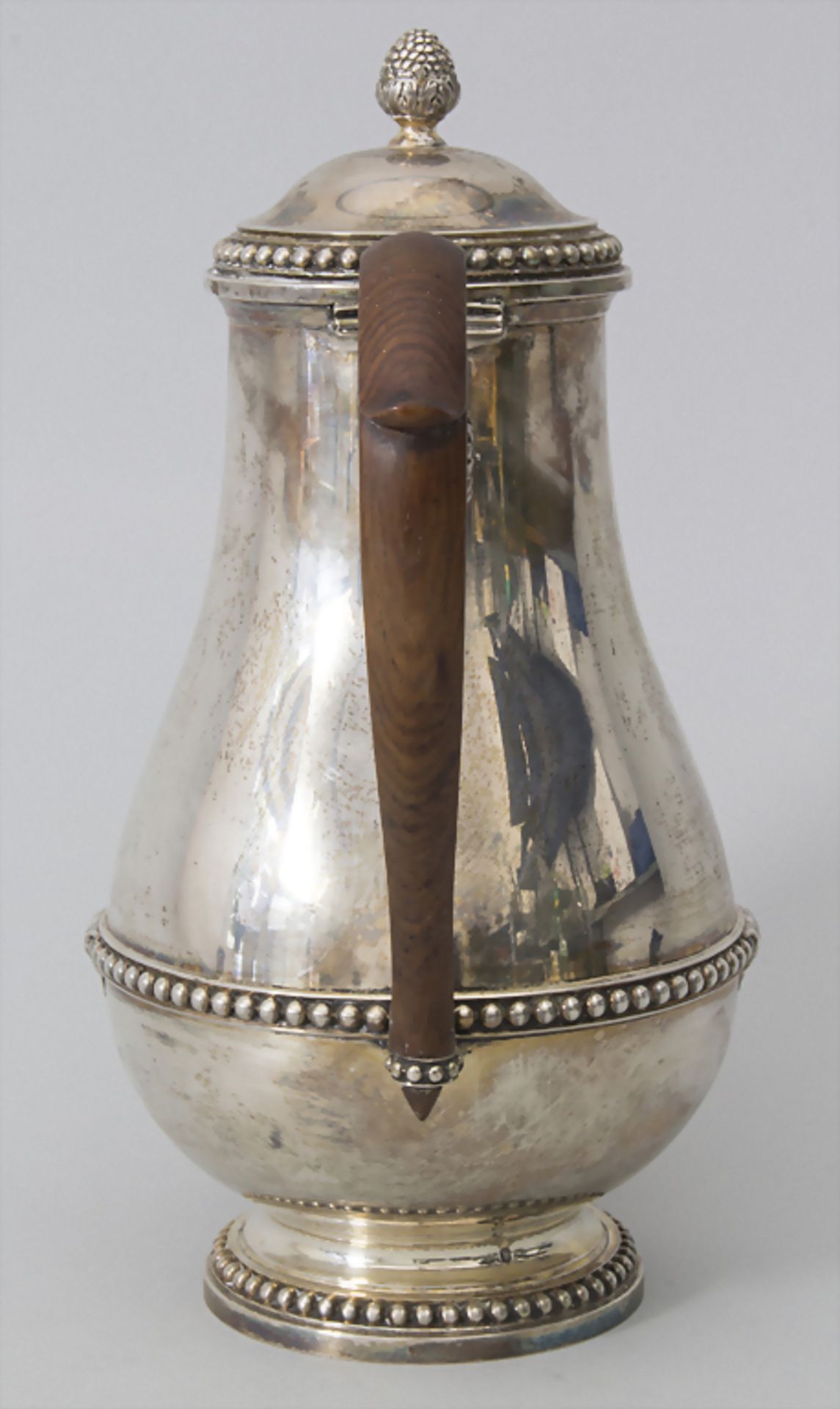 Kaffeekanne / A silver coffee pot, Ernest Prost, Paris, um 1920Material: Silber 950/00 - Image 4 of 9