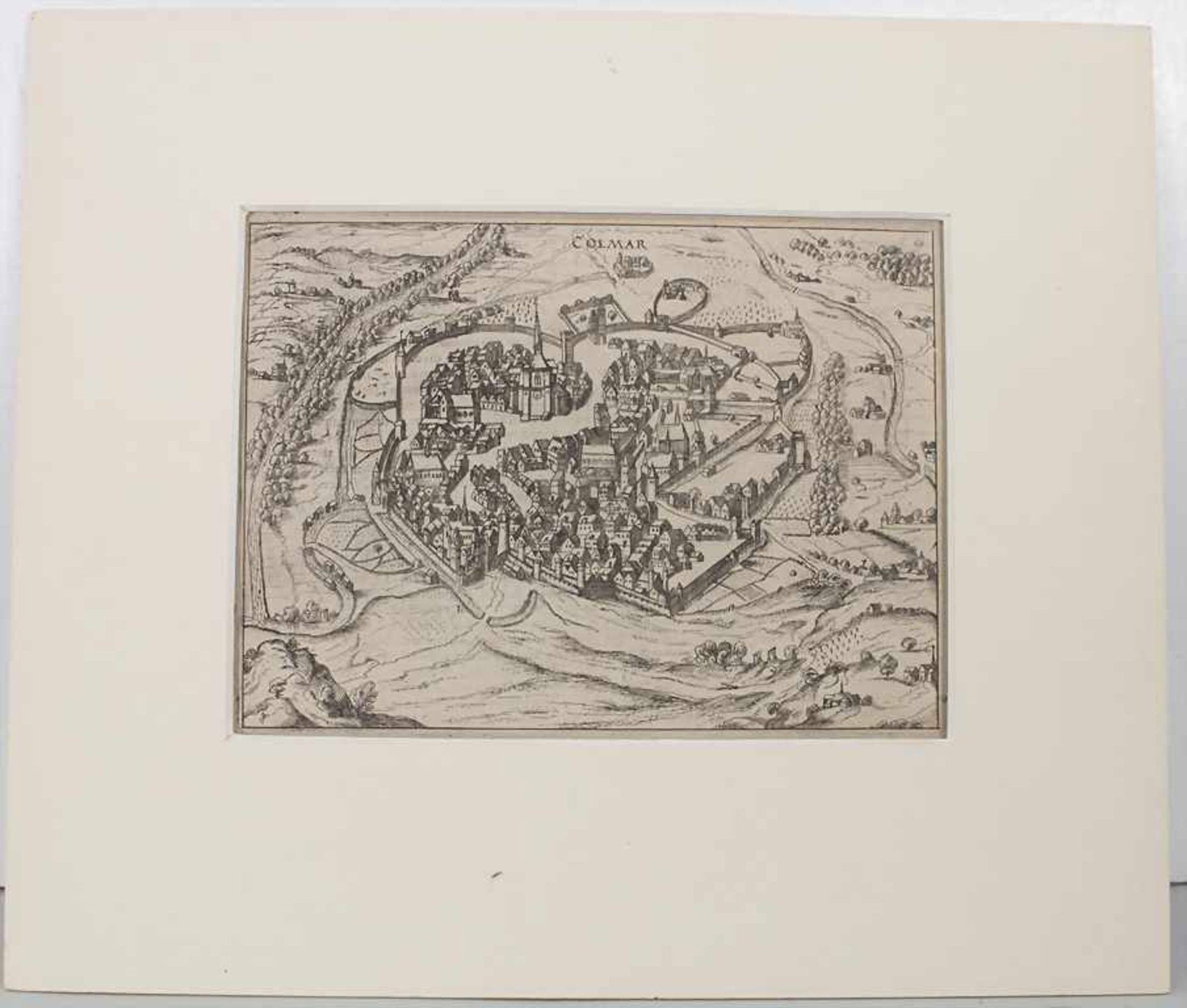 Petrus Bertius (1565-1629), historische Ansicht con Colmar / A historic view of Colmar - Bild 3 aus 4
