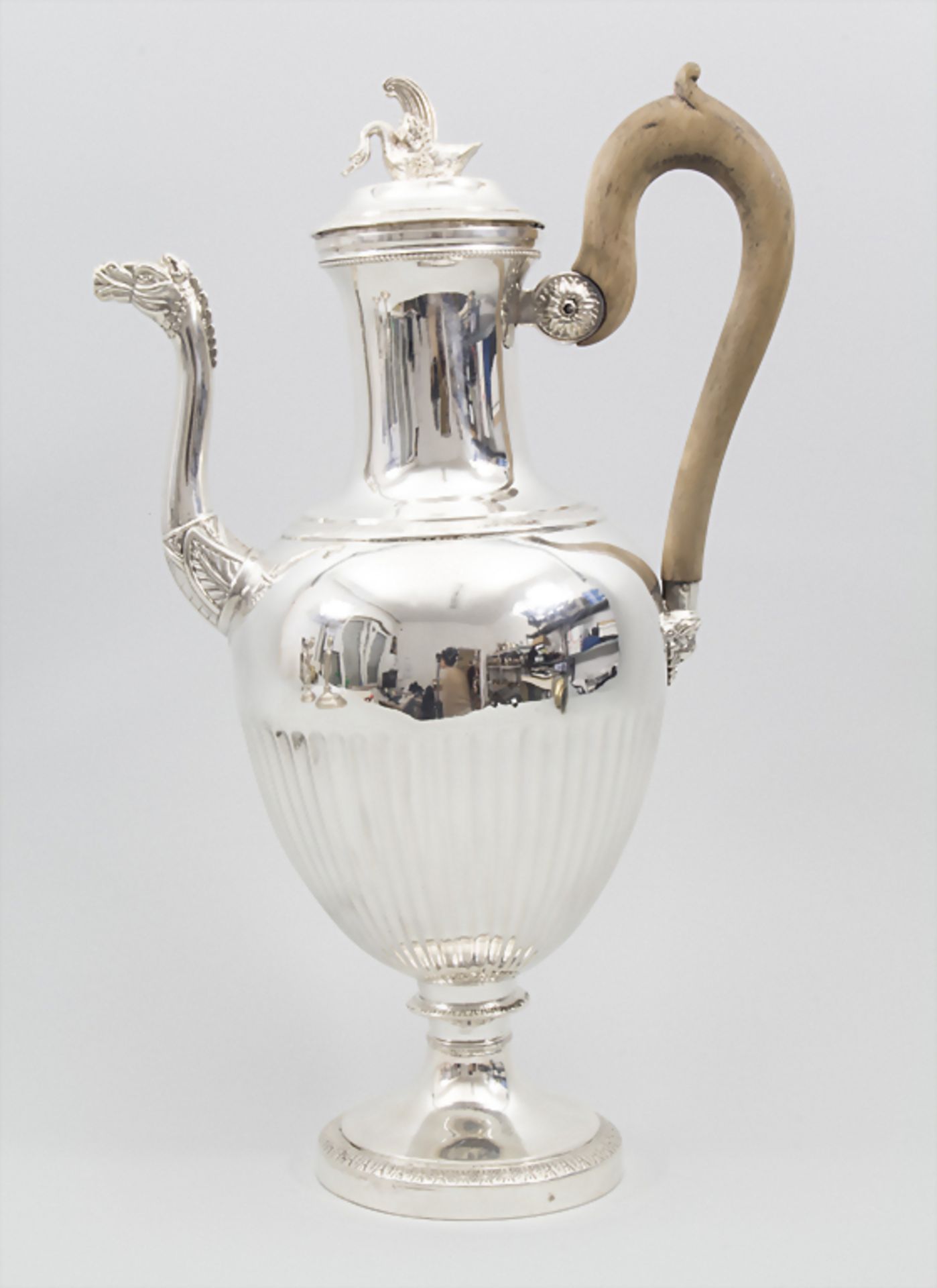 Empire Schenkkrug / An Empire silver jug, Niederlande / Netherlands, um 1800Material: