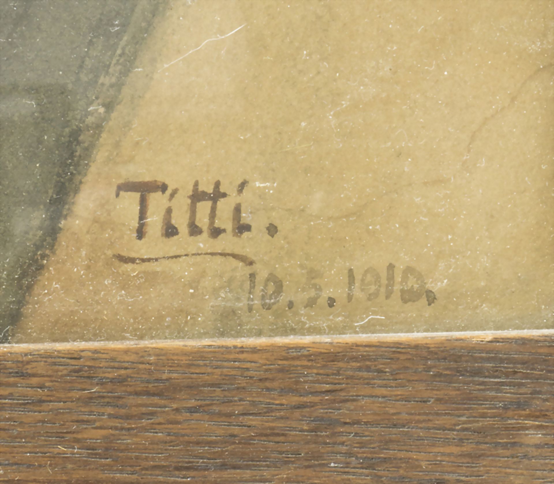TITTI, 'Akkordeonspieler mit Pfeife' - Bild 3 aus 4