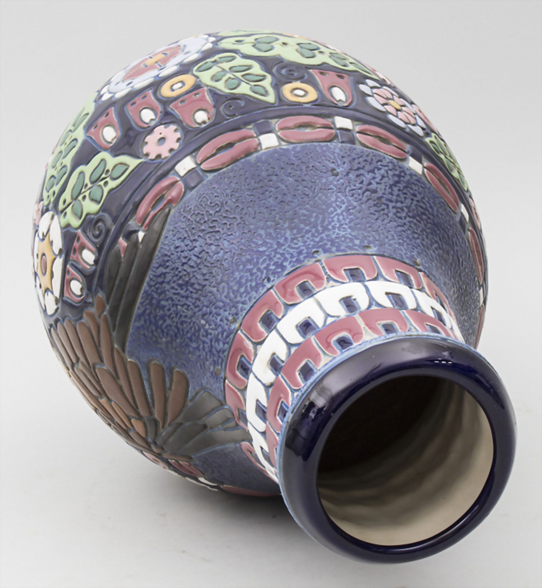 Große Art Déco Keramik Ziervase - Image 4 of 6
