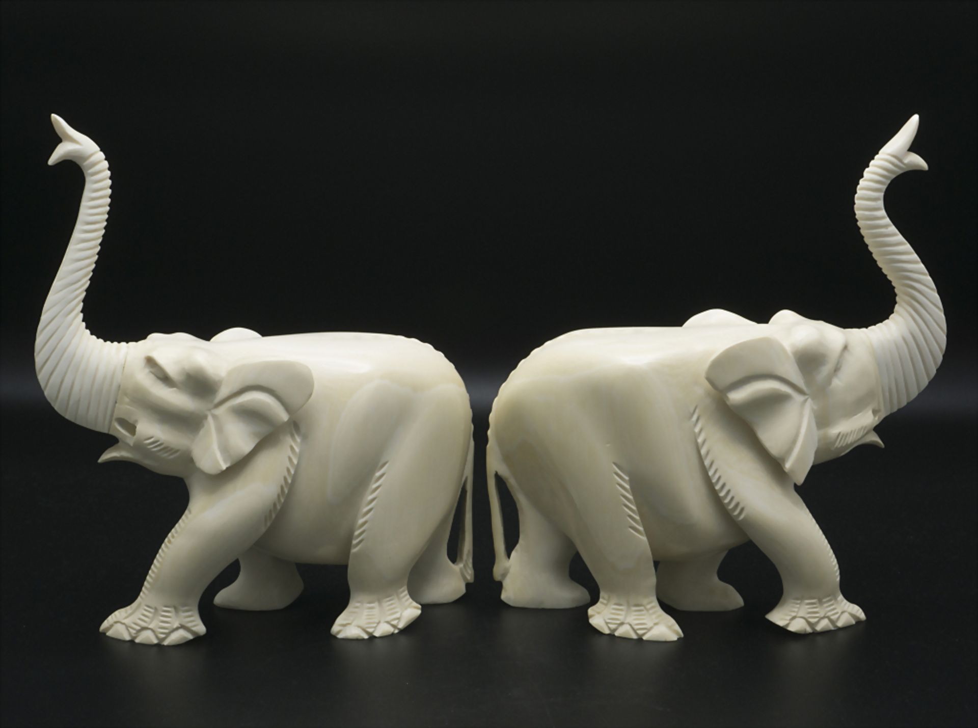 Figurenpaar 'Elefanten' - Image 3 of 6