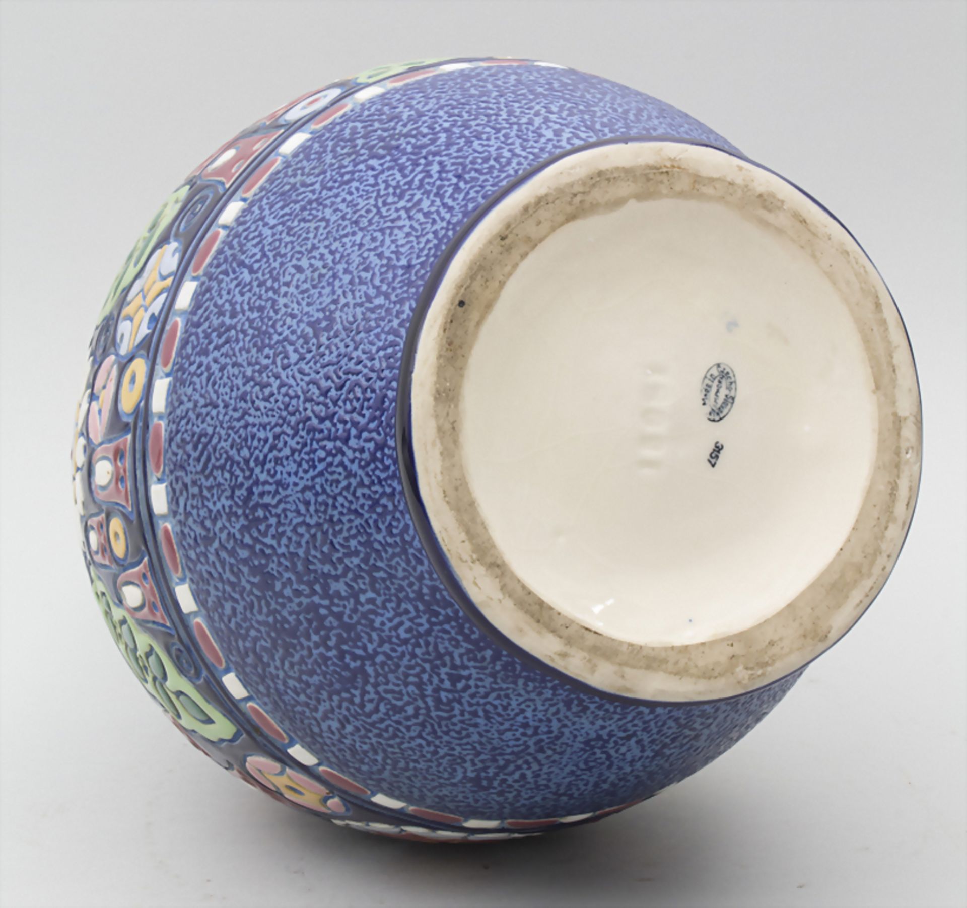 Große Art Déco Keramik Ziervase - Image 5 of 6