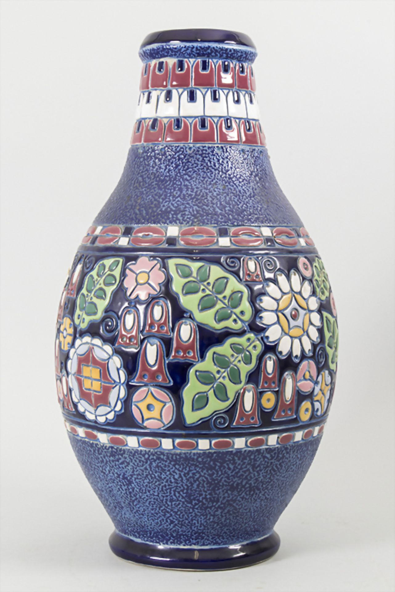 Große Art Déco Keramik Ziervase - Image 2 of 6