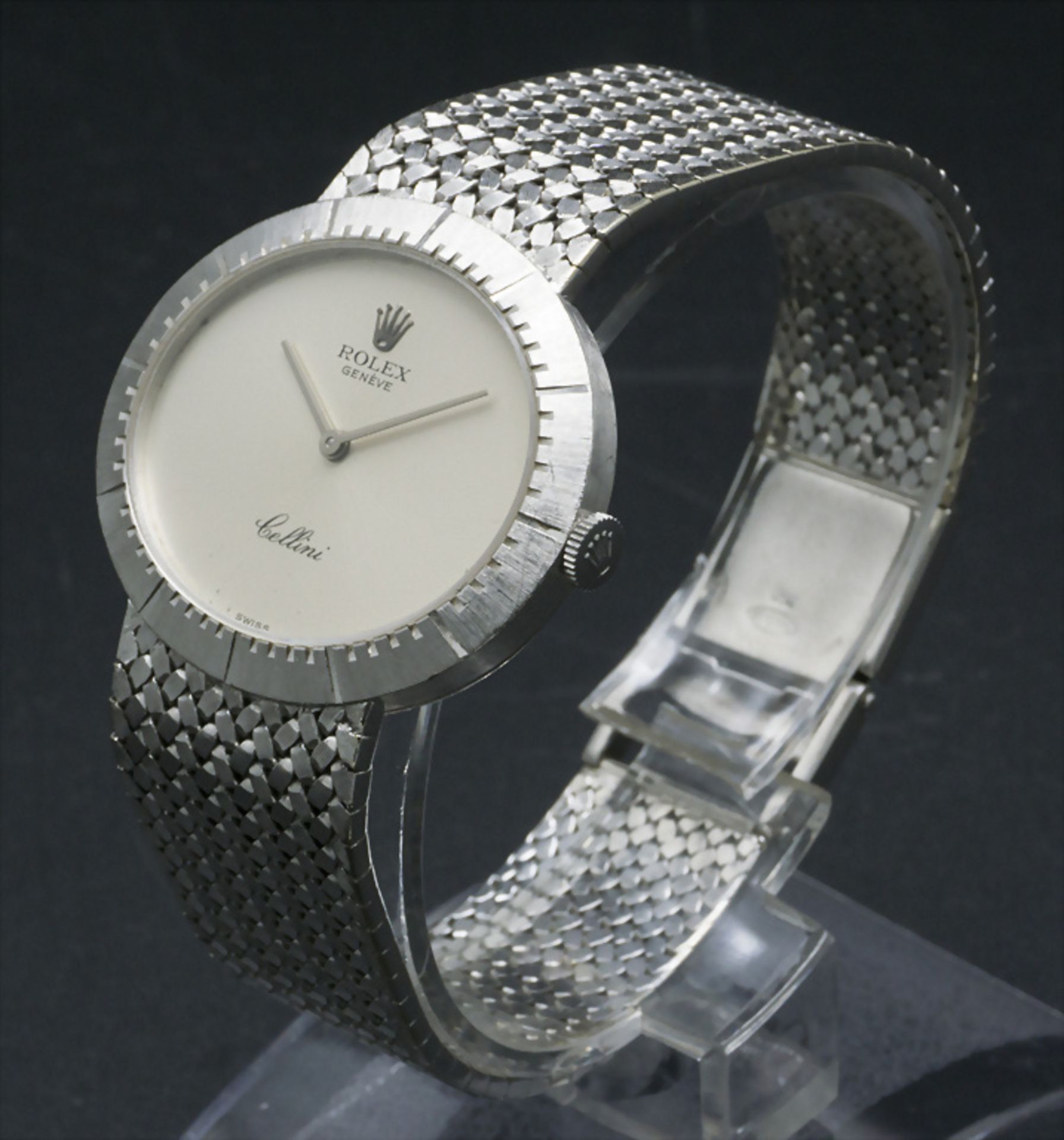 Herrenarmbanduhr / A men's 18k gold wristwatch, Rolex 'Cellini', Genf / Géneve, Schweiz / ... - Image 2 of 4