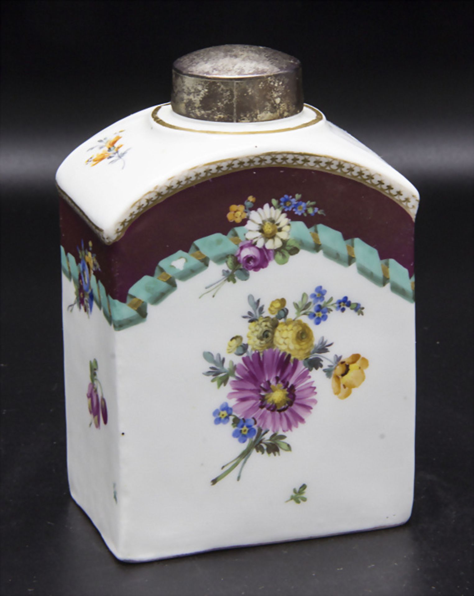 Teedose / A tea caddy, Meissen, um 1770