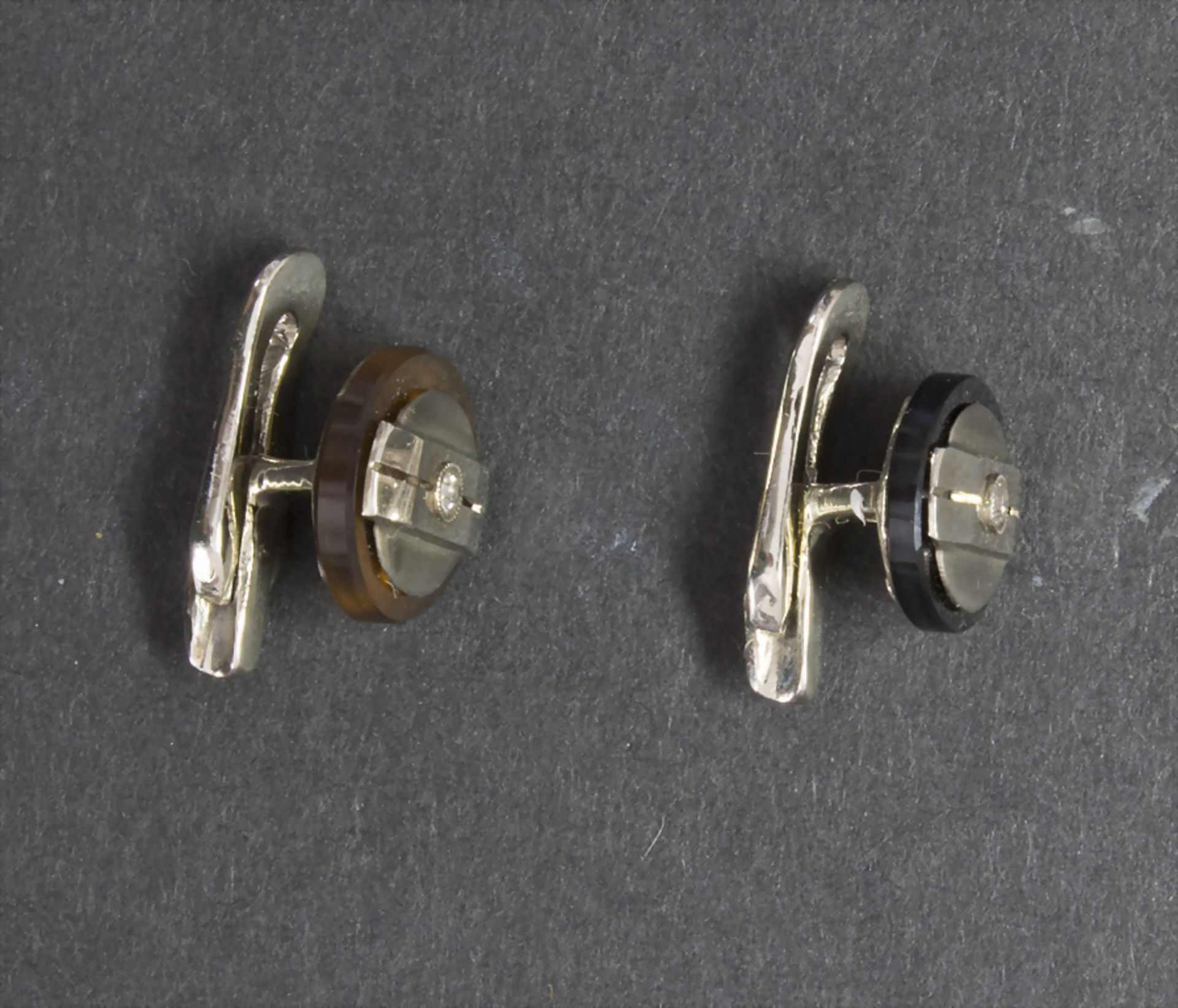 Art Deco Manschettenknöpfe für Damen / A pair of cufflinks for ladies - Image 2 of 3