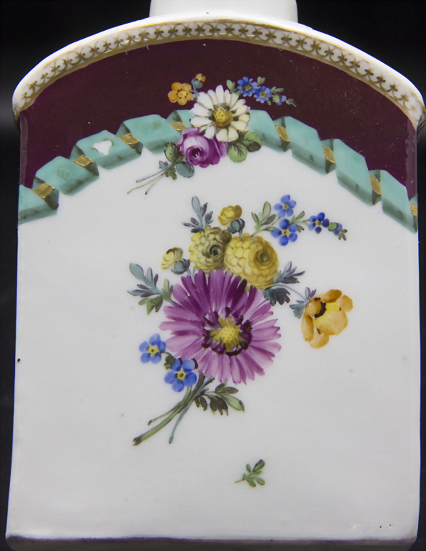 Teedose / A tea caddy, Meissen, um 1770 - Image 5 of 6