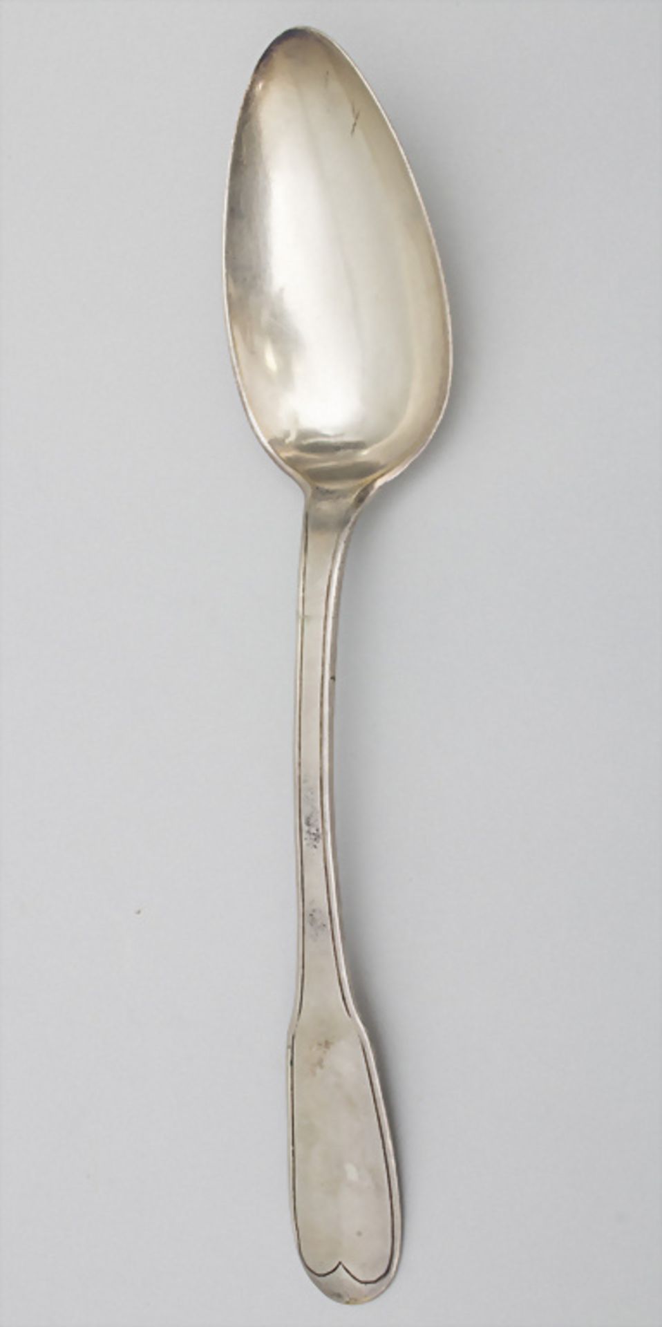 6 Löffel / 6 silver spoons, Johann Heinrich Philipp Schott, Frankfurt, 1805 - Image 3 of 8