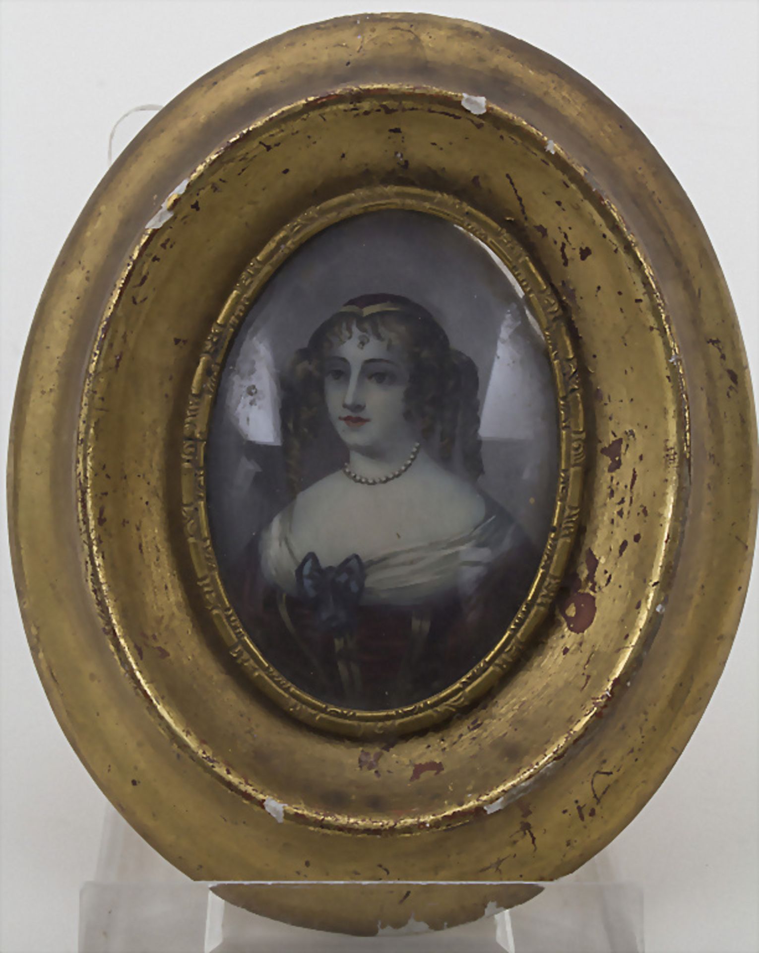 Miniatur-Portrait einer Prinzessin / A miniature portrait of a princess, Frankreich, Anfang 19. Jh.