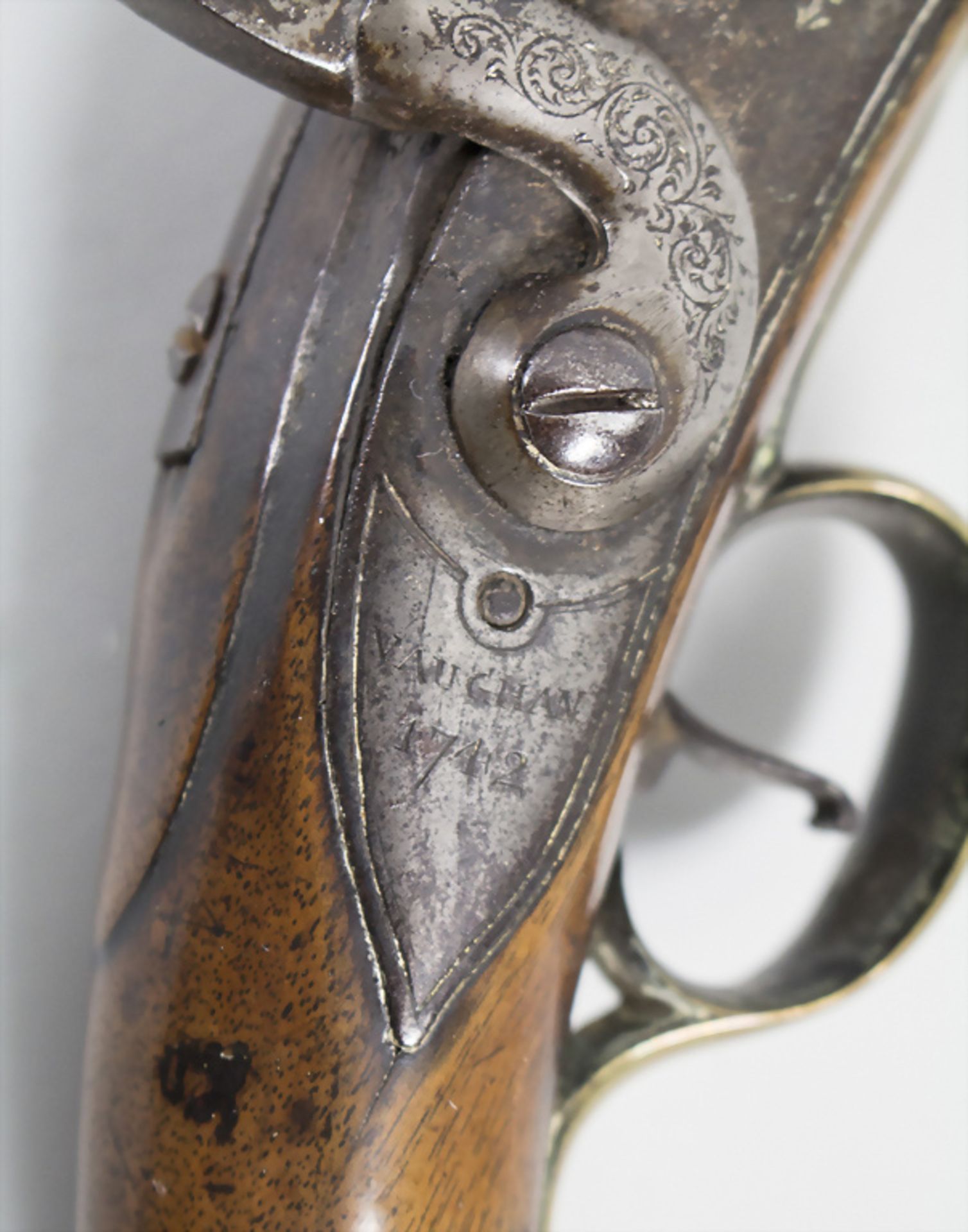 Englische Offizierspistole / An English officer's pistol, um 1742 - Image 4 of 4