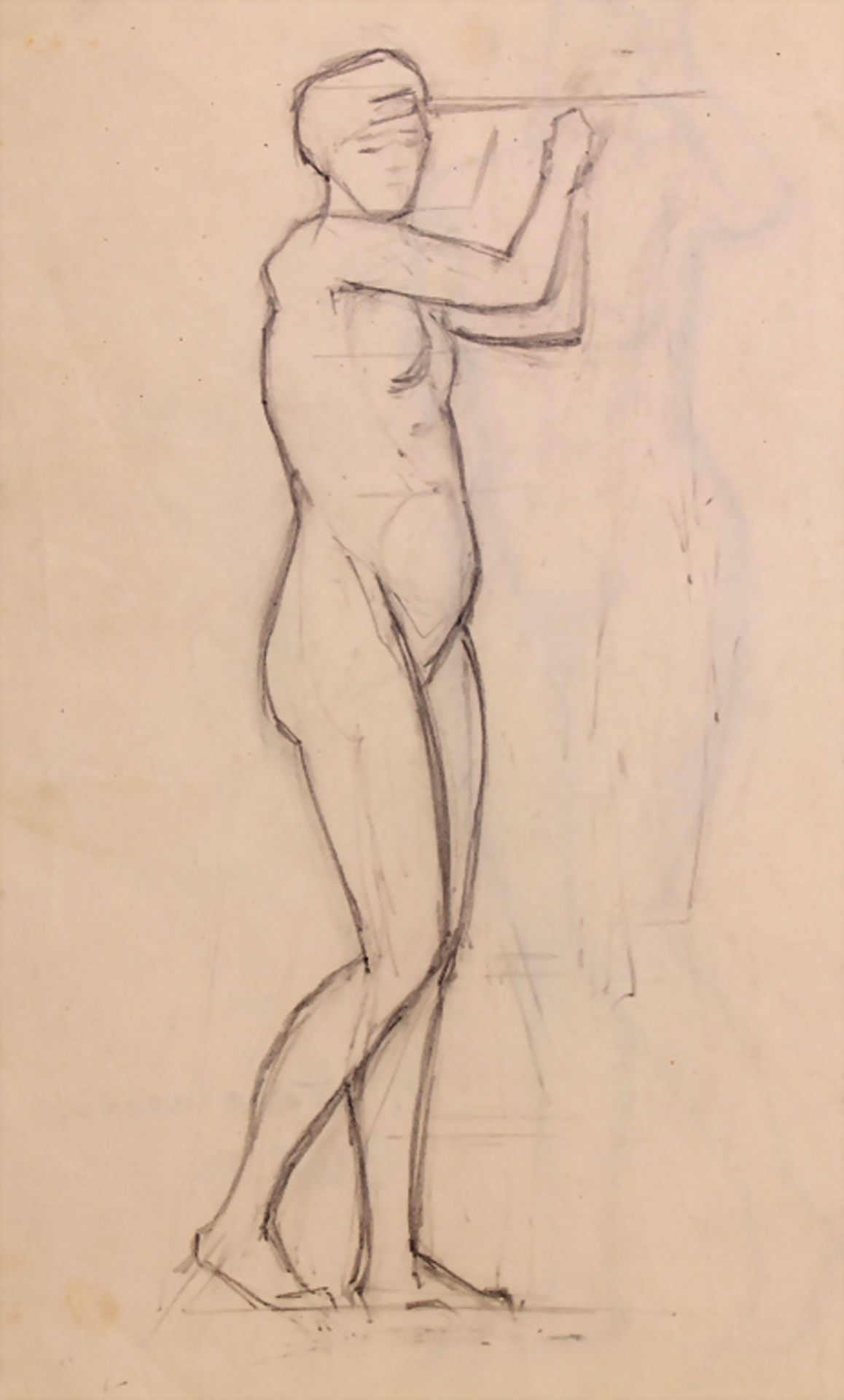 Hans Stadelmann (1876-1950), 'Konvolut Aktstudien' / 'A set of nude studies' - Image 3 of 6