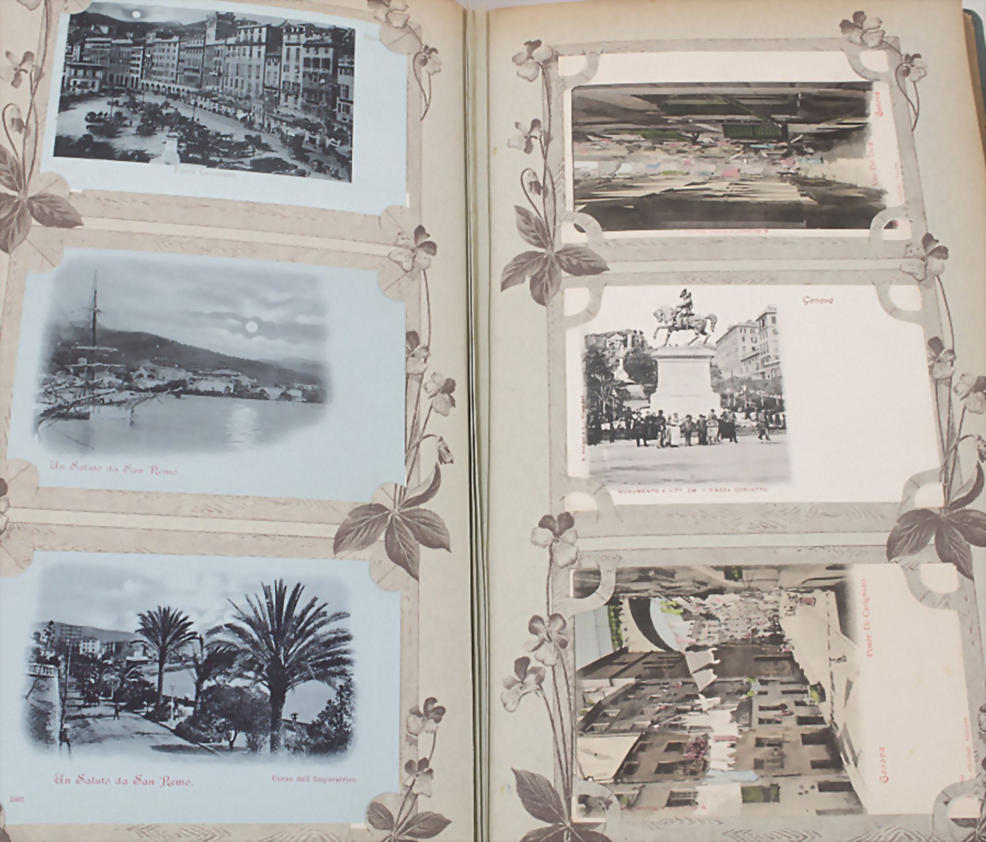 Ansichtskarten-Album / A postcard Album, um 1910 - Image 4 of 7