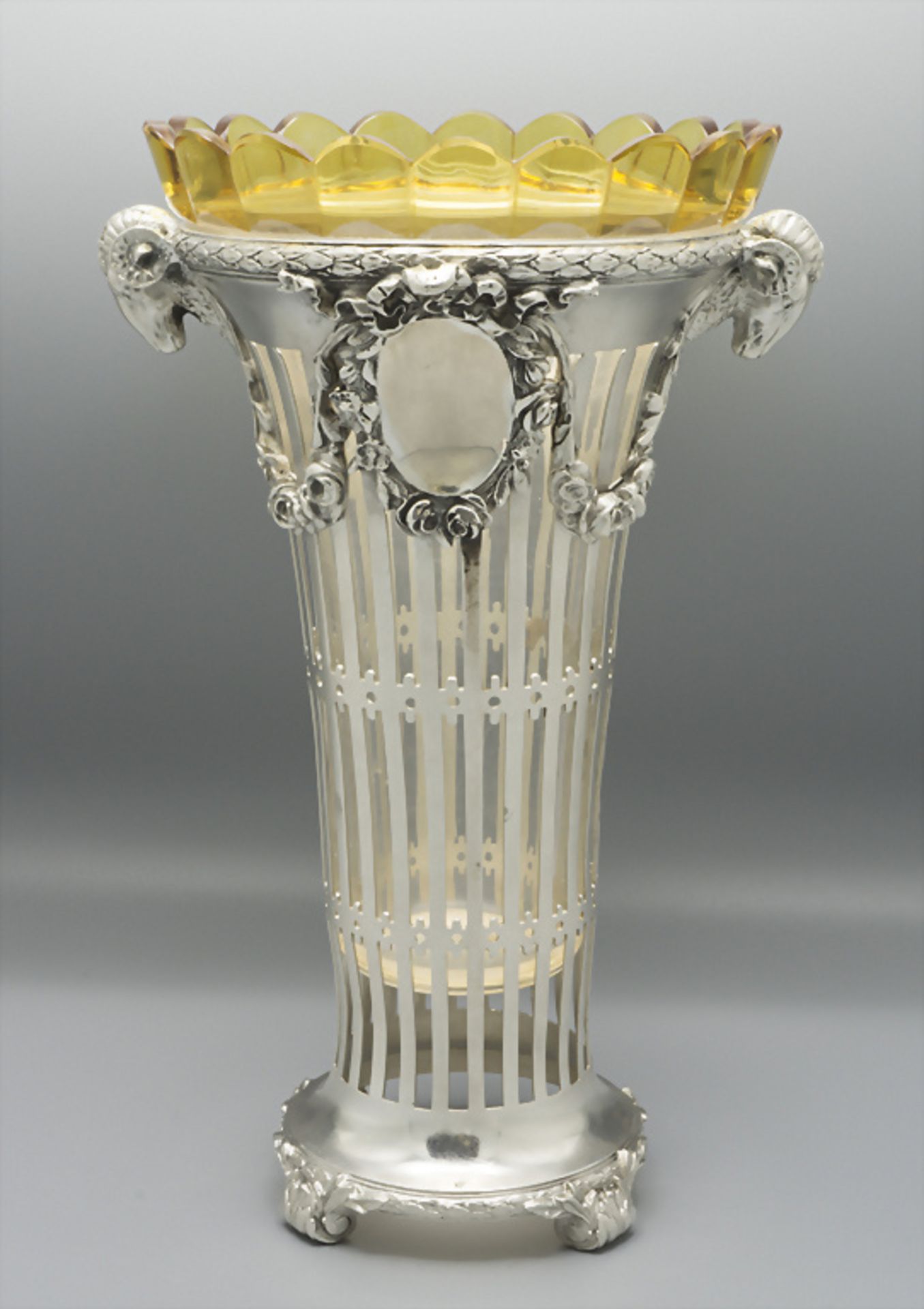 Jugendstil Vase / An Art Nouveau silver vase, Bruckmann & Söhne, Heilbronn, um 1910