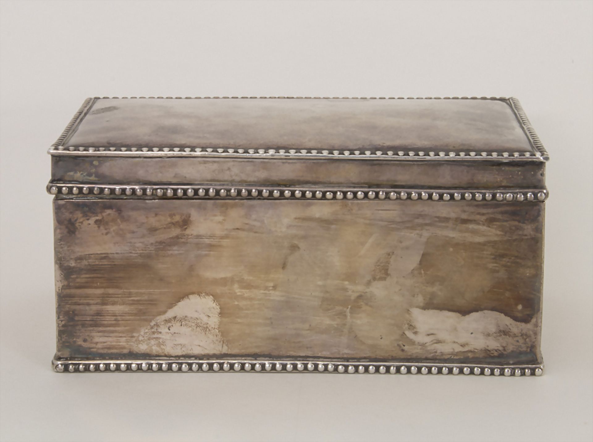 Zuckerdose / A silver sugar box, Hendrik Centen, Nijmegen / Nimwegen, 1793