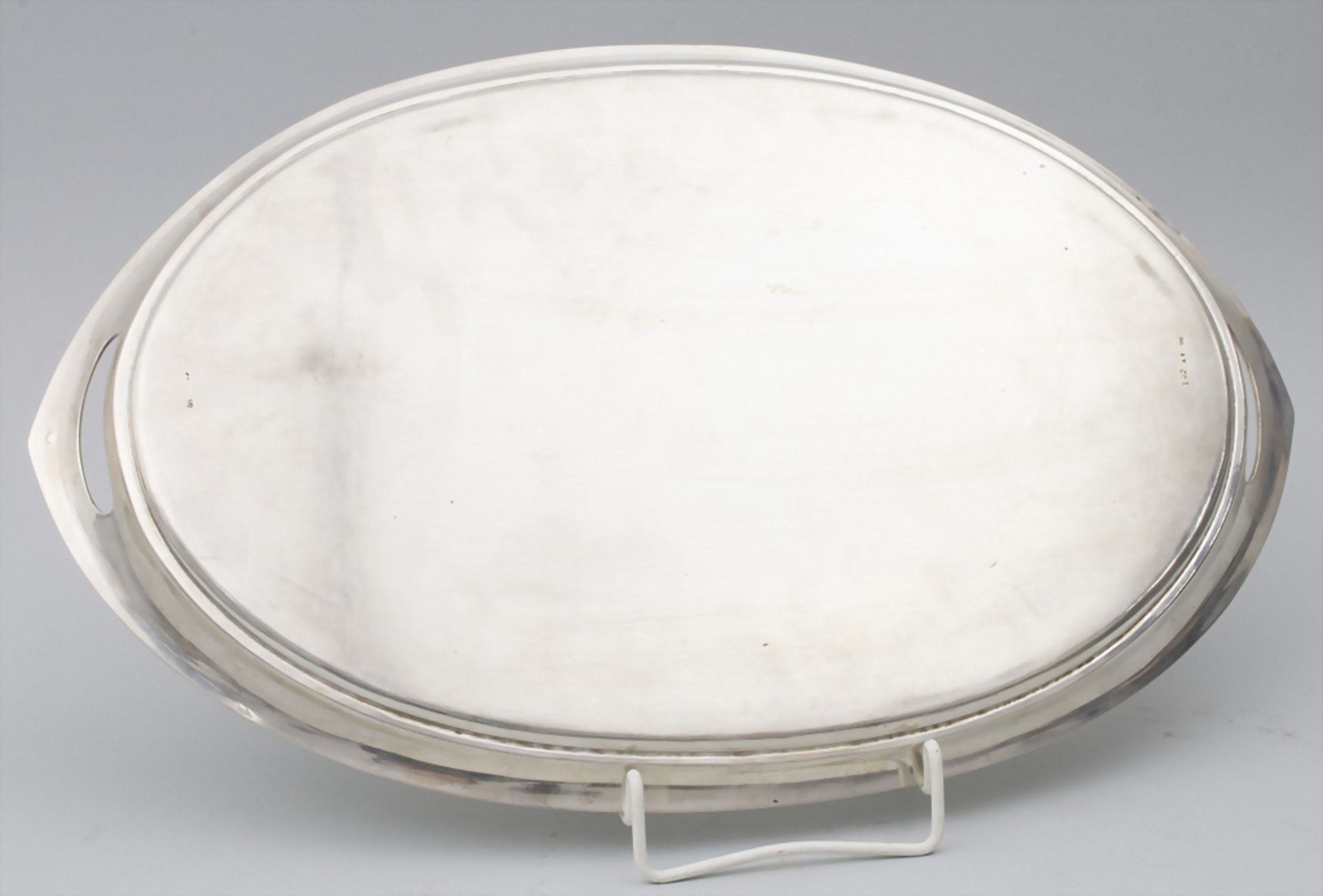 Tablett / A silver tray, Niederlande / Nederlands - Image 3 of 6