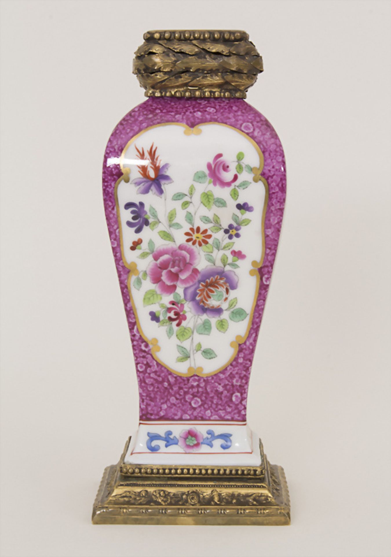 Vase mit Bronzemontur / A vase with bronze mounts, Frankreich, um 1880 - Image 3 of 8