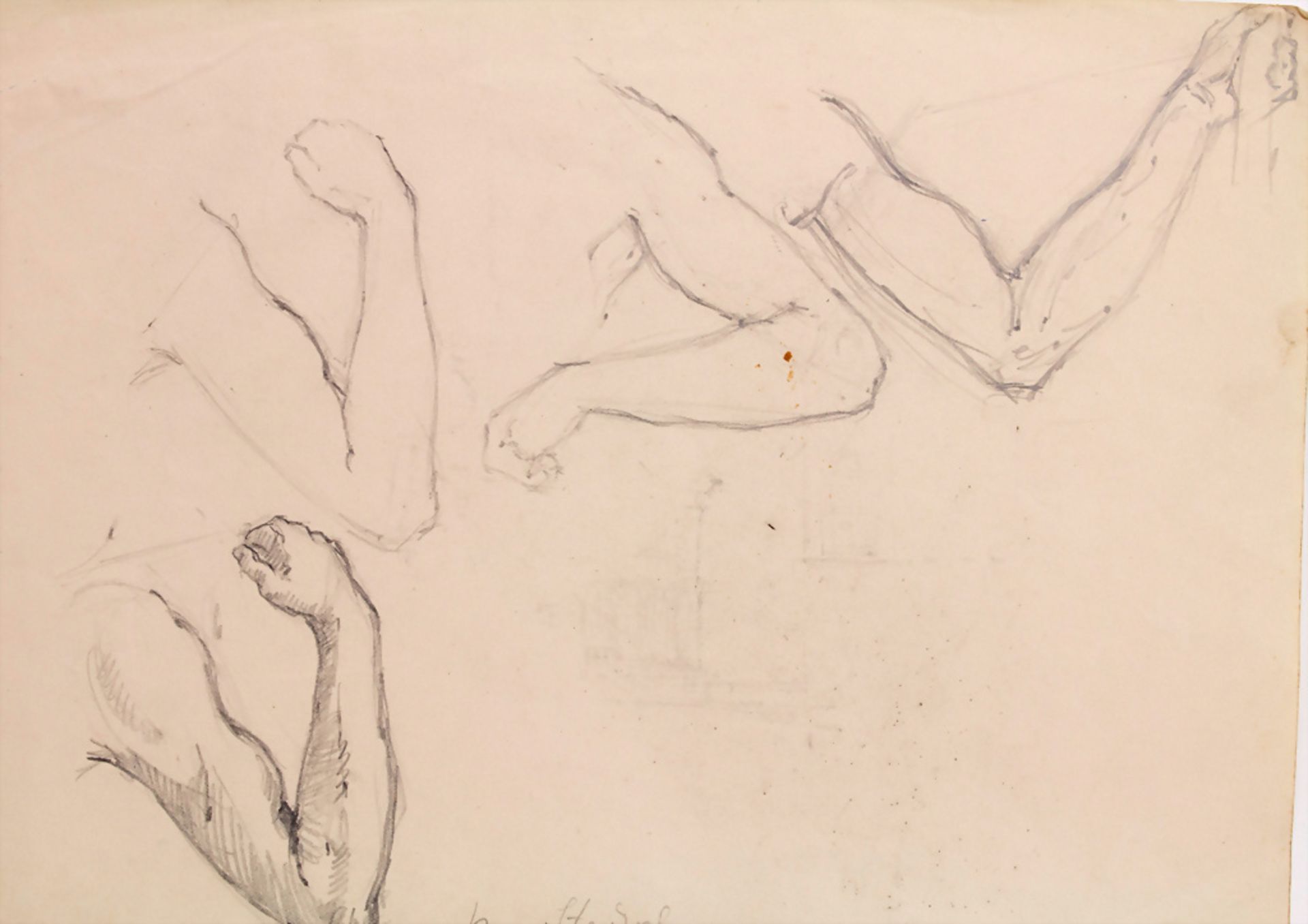 Hans Stadelmann (1876-1950), 'Konvolut Aktstudien' / 'A set of nude studies' - Image 4 of 6