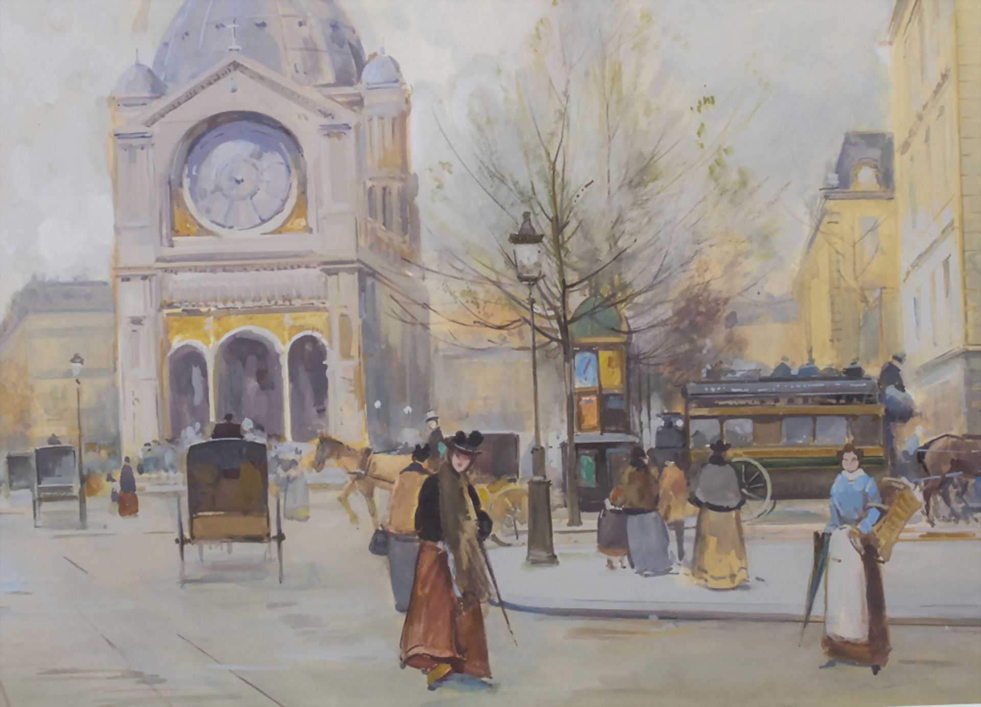 Eugène GALIEN-LALOUE (1854-1941), Paroisse Saint Augustin à Paris, um 1910 - Image 4 of 4