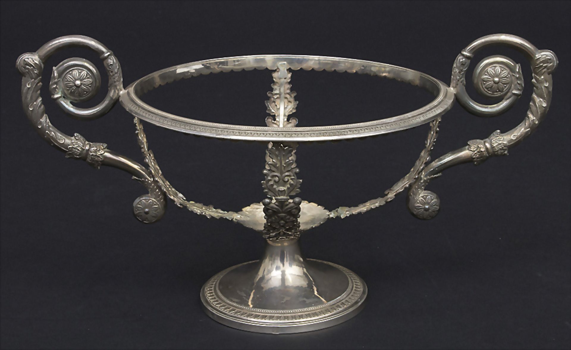 Deckeldose / A lidded silver bowl, Brüssel / Brussels, um 1840 - Image 8 of 11