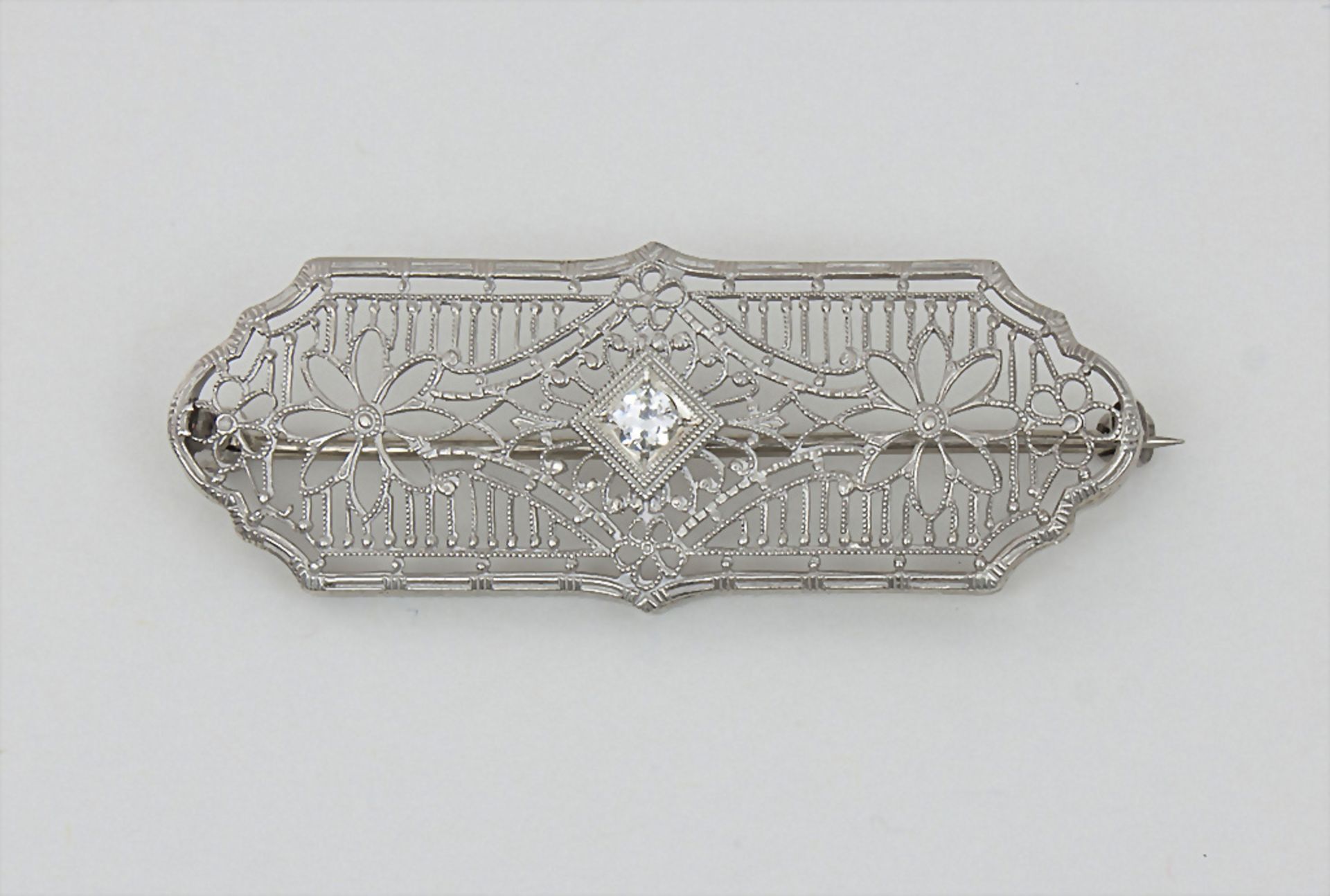 Brosche mit Diamant / Brooch with Diamond