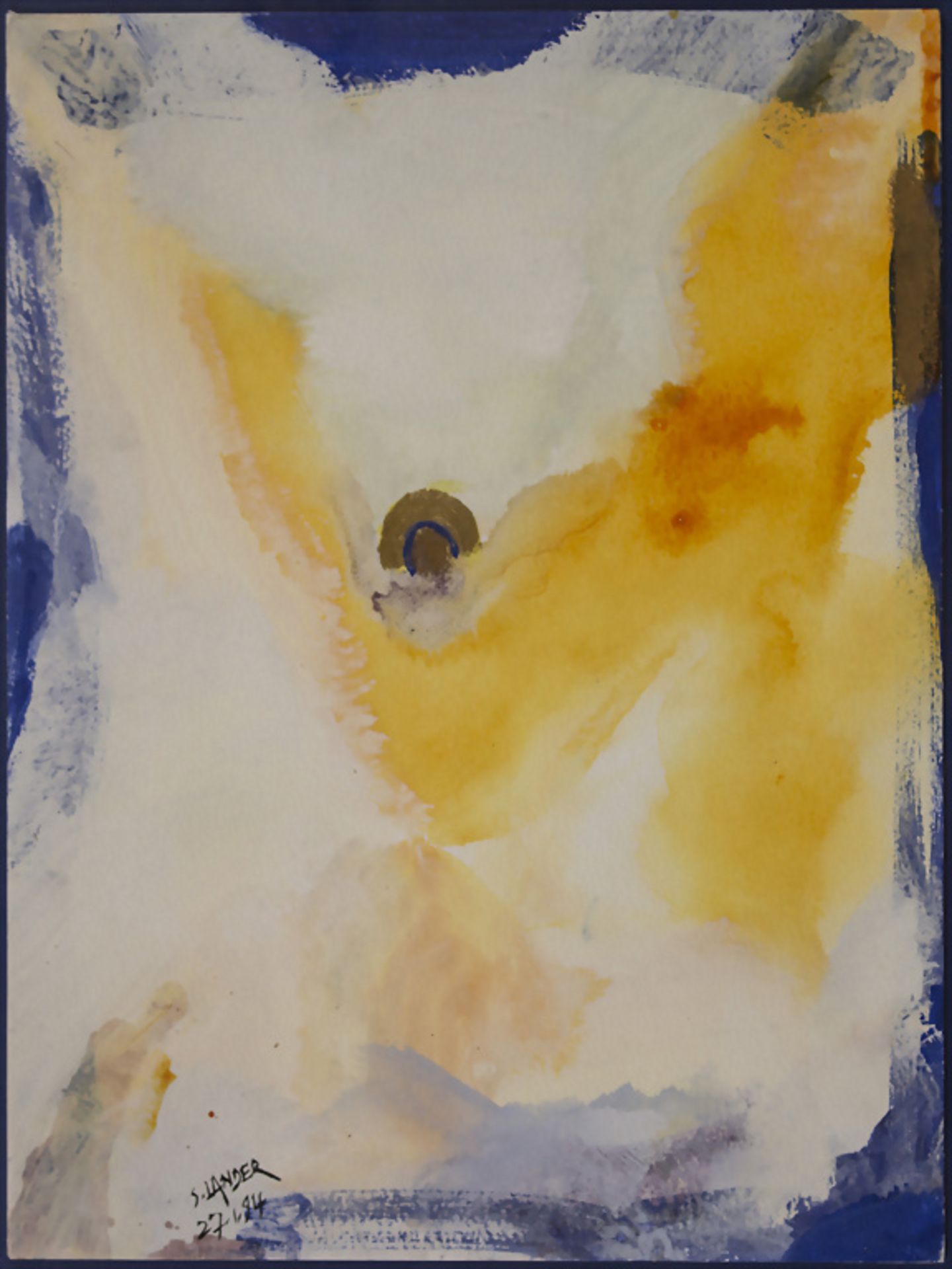 Sylvie Lander (20. Jh.), 4 Bilder 'Engel' / 4 paintings 'Angel'