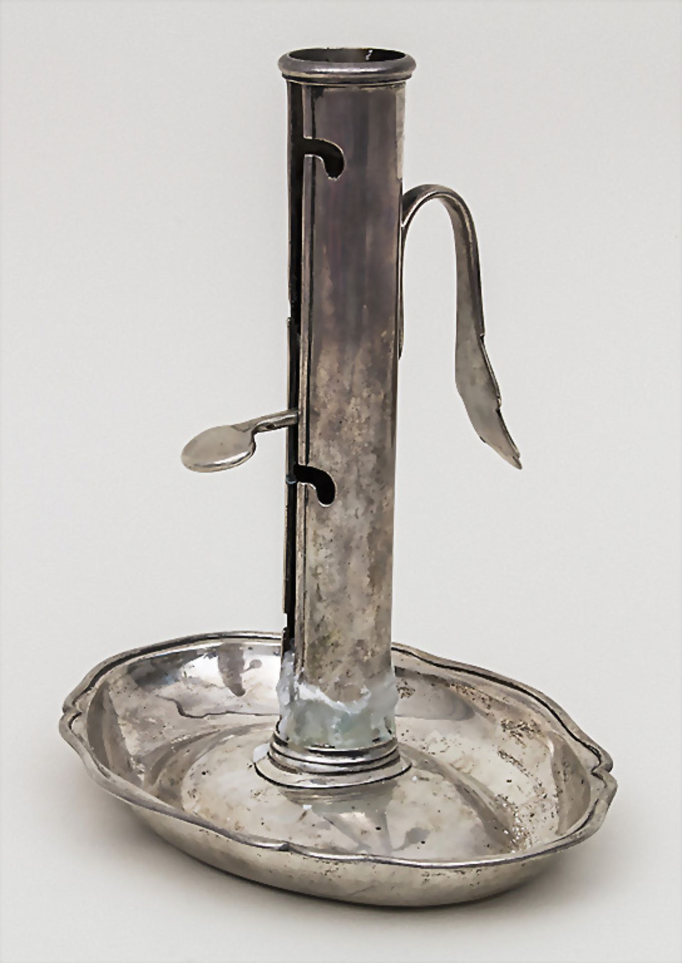 Handleuchter / A portable candlestick, Lausanne, um 1780