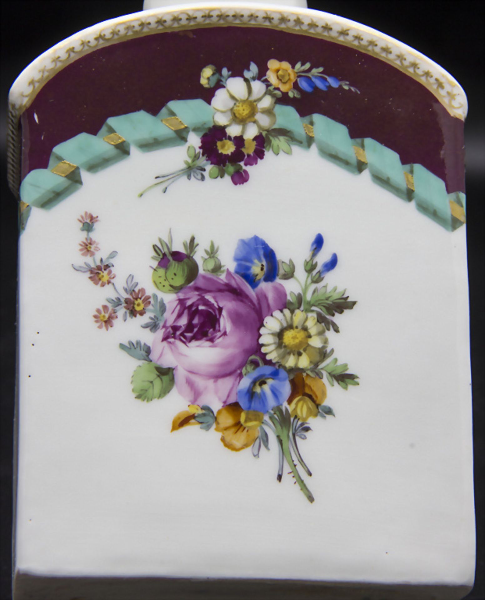 Teedose / A tea caddy, Meissen, um 1770 - Bild 6 aus 6