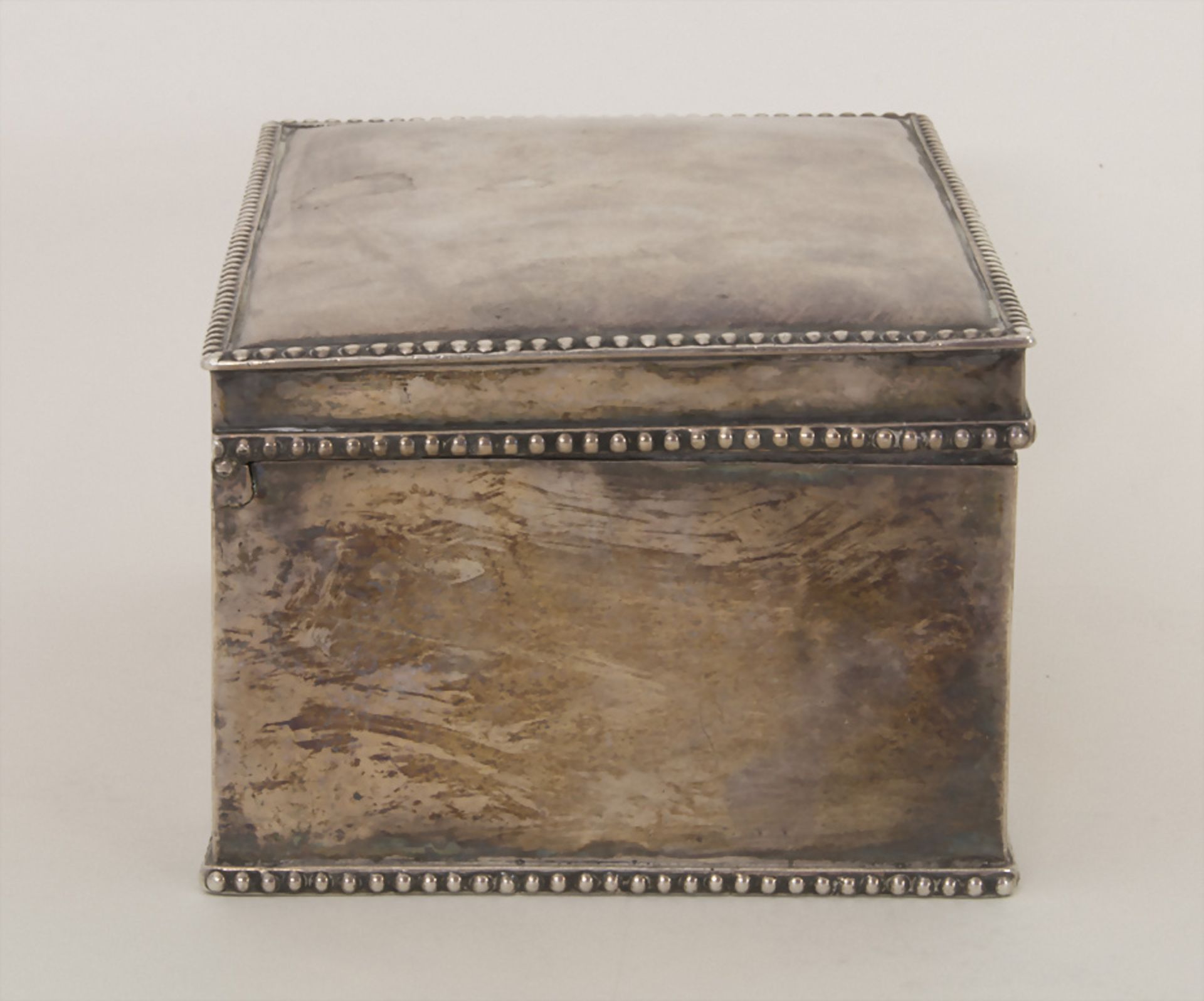 Zuckerdose / A silver sugar box, Hendrik Centen, Nijmegen / Nimwegen, 1793 - Image 4 of 14