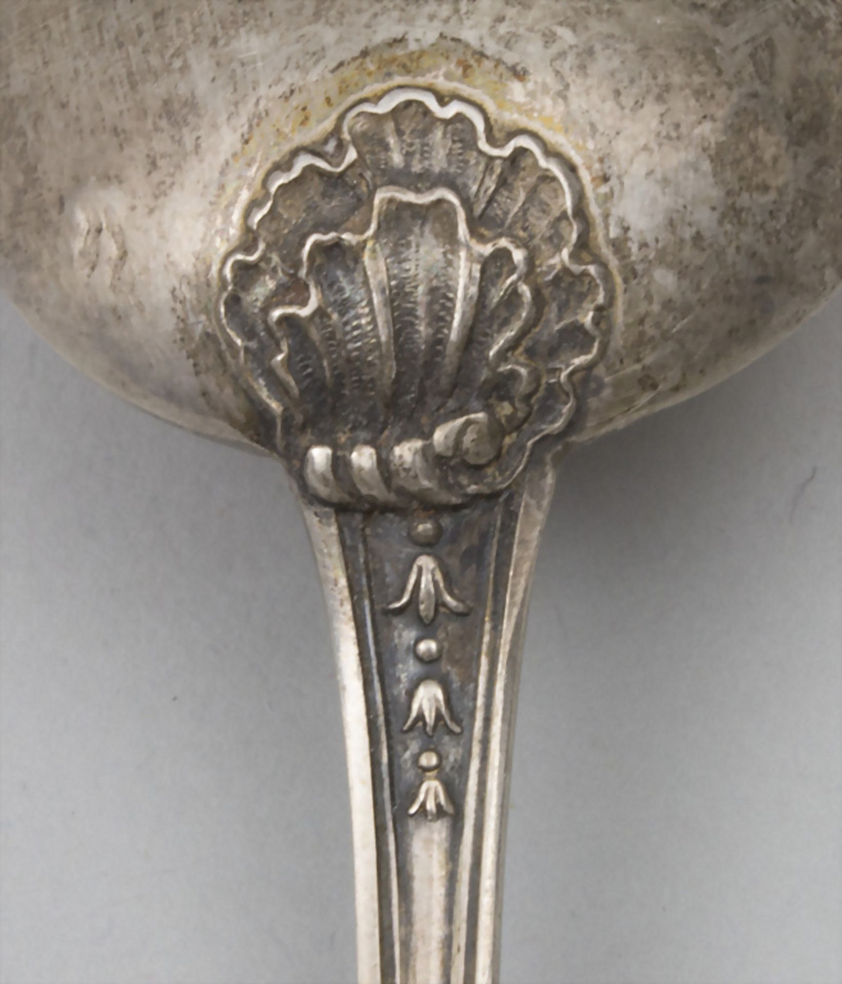 Löffel und Gabel / A silver spoon and fork, Emile Puiforcat, Paris, um 1880 - Image 4 of 7