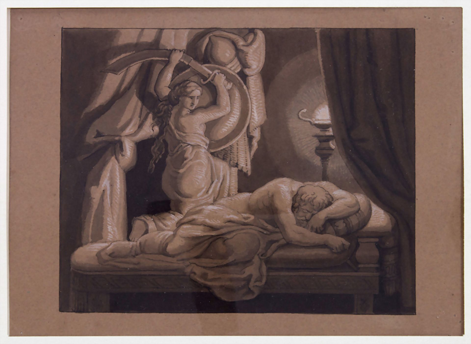 Carl Vornkeller (tätig um 1840), 'Judith und Holofernes' / 'Judith and Holofernes'