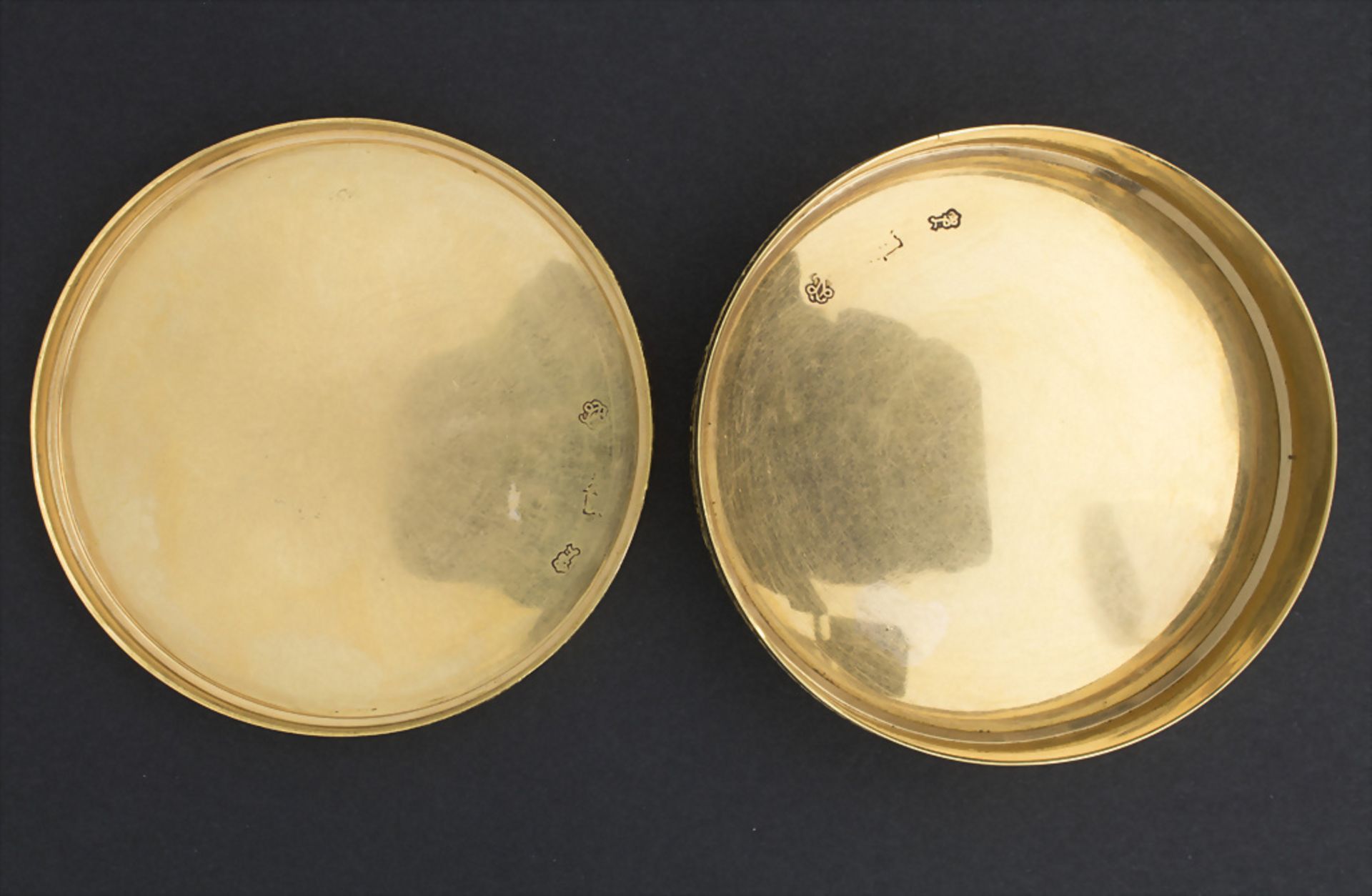 Tabatiere / A gold tobacco tin, Julien Josset, Paris, 1787 - Image 4 of 5