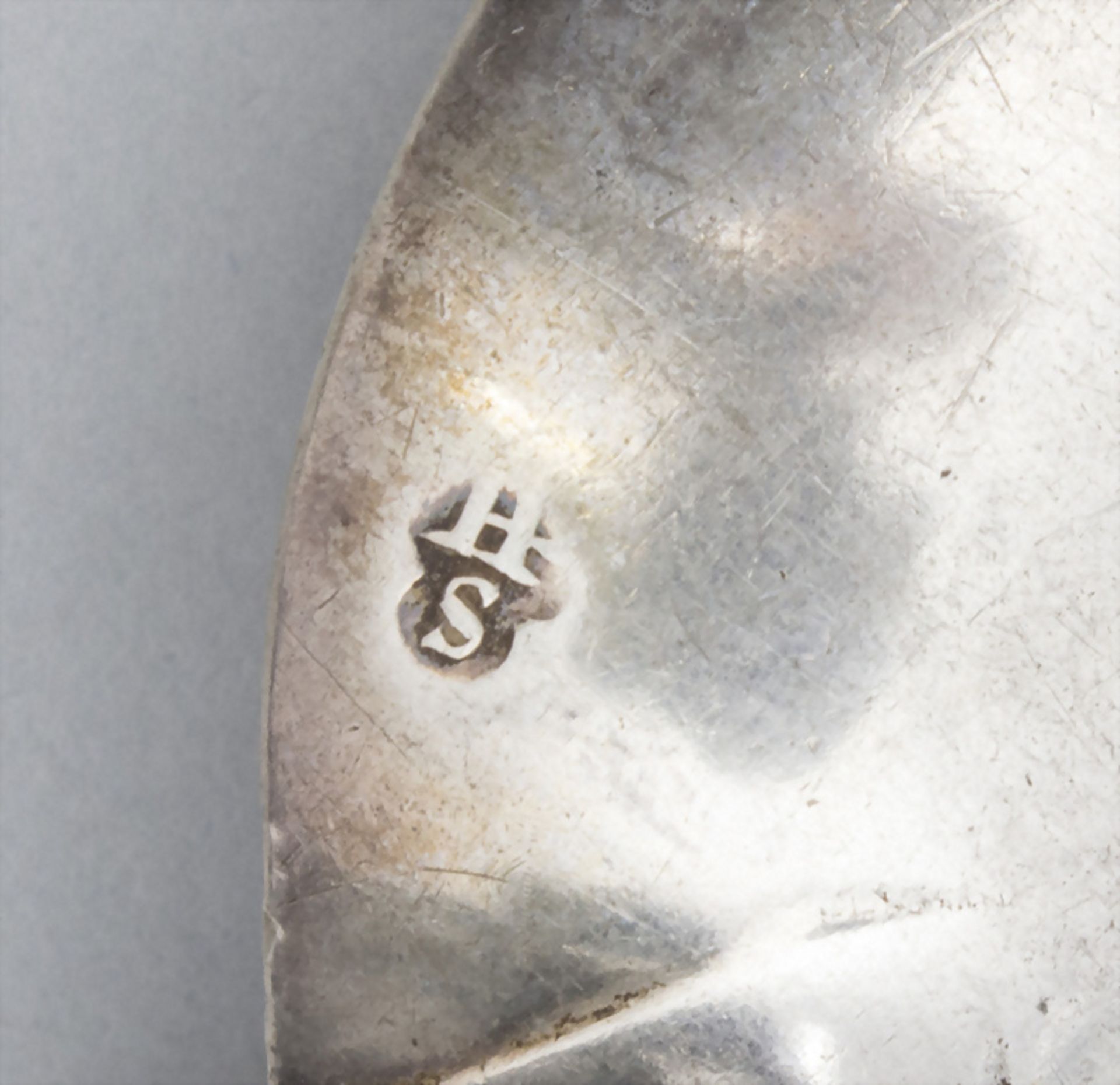 6 Löffel / 6 silver spoons, Johann Heinrich Philipp Schott, Frankfurt, 1805 - Image 8 of 8