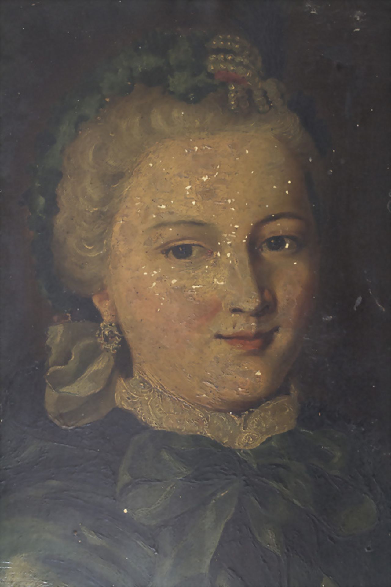 Nach Heinrich Tischbein (1722-1789), 'Blaue Dame (Wilhelmine Caroline Amalie Appell, geb. ... - Image 4 of 6