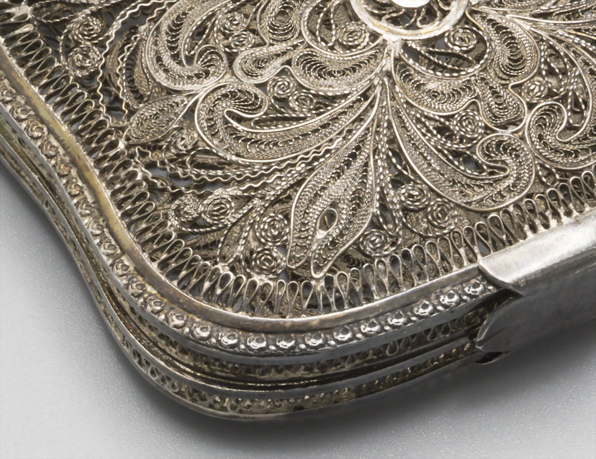 Filigranes Silber Etui / A filigree silver case - Image 4 of 4