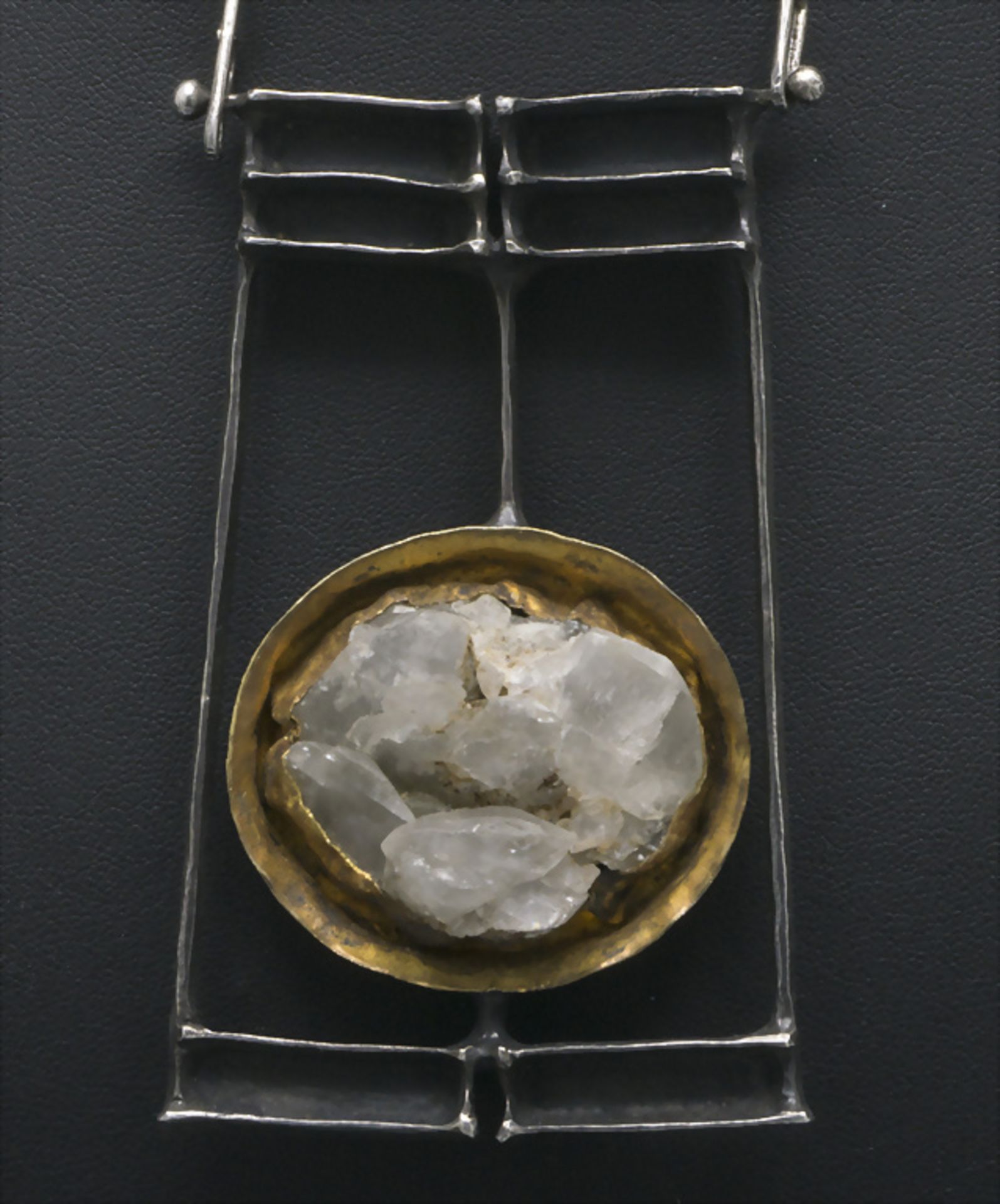 Silber Collier / A silver necklace, 20. Jh. - Image 2 of 2