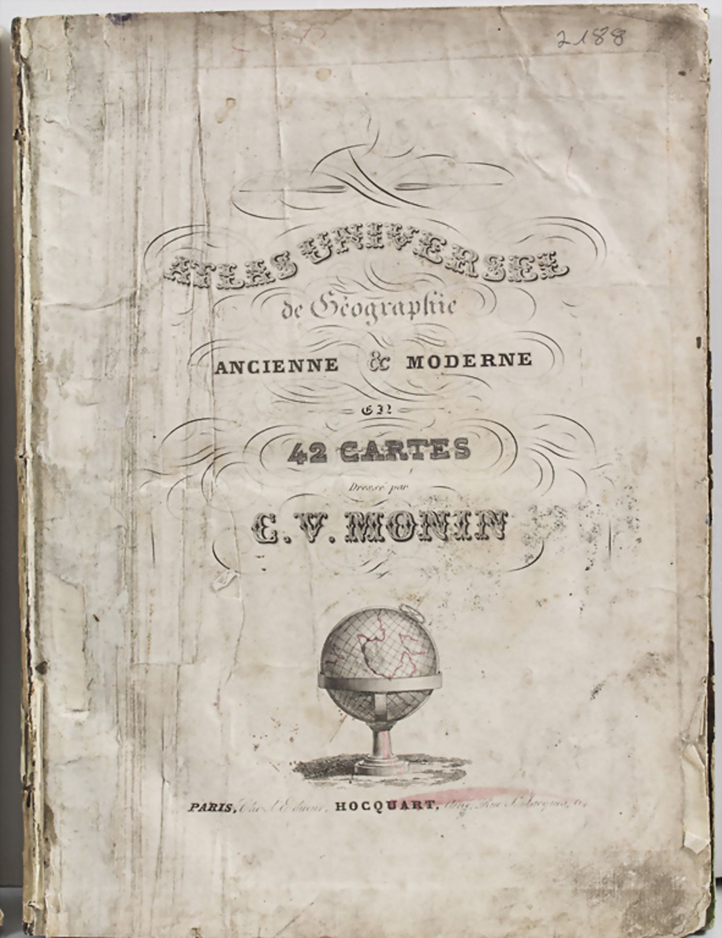 'Atlas Universel de Geographie, Ancienne & Moderne', 1837