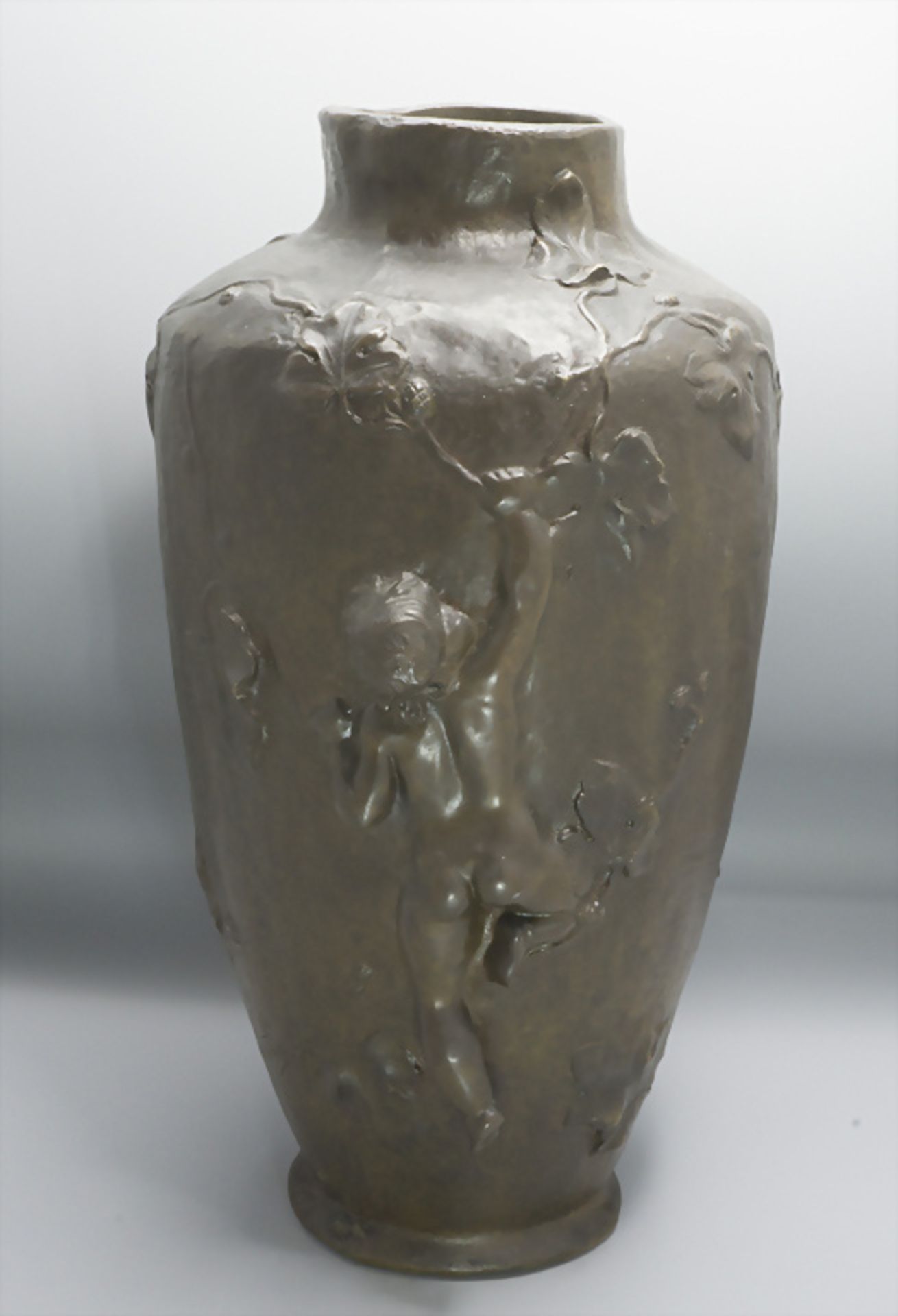 Bronze Vase, Paul MOREAU-VAUTHIER (1871-1936), Paris